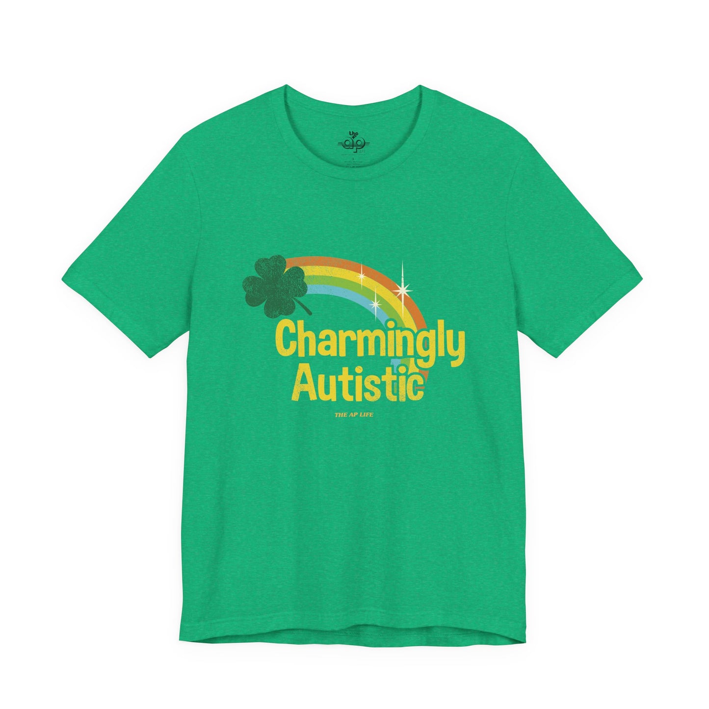 Charmingly Autistic - Adult Unisex Jersey Short Sleeve Tee
