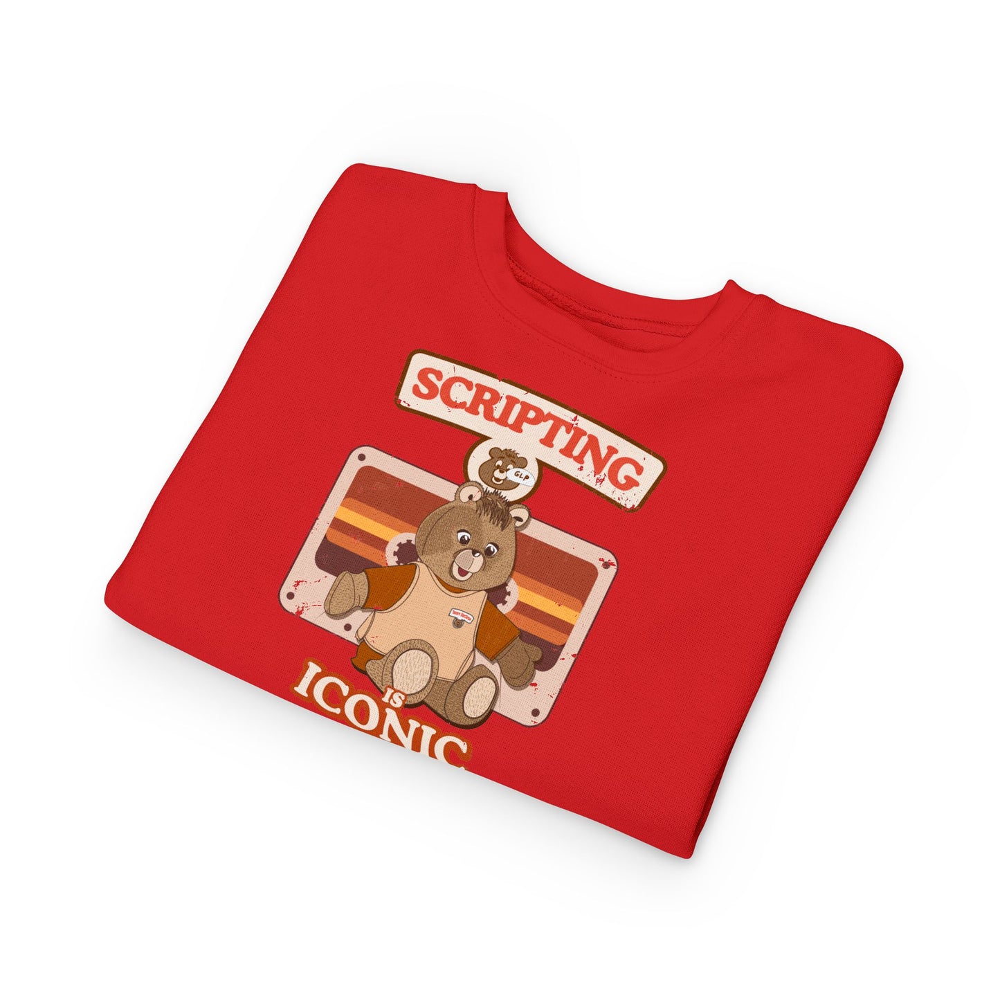 Scripting is Iconic - GLP - Teddy RecSpin - Kids' Unisex Sweatshirt