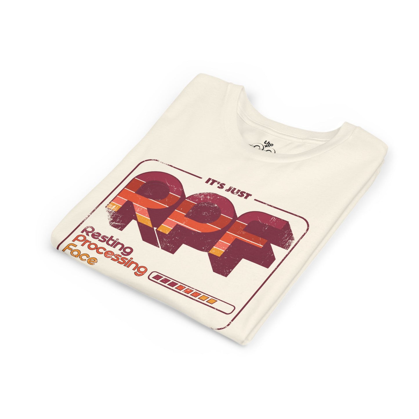 It's Just RPF - Resting Processing Face - Youth Unisex Short Sleeve Tee