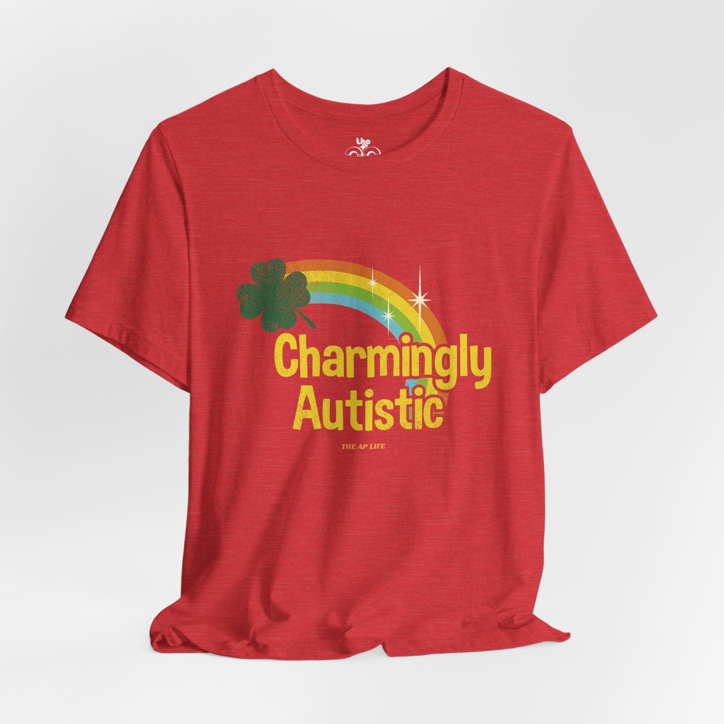 Charmingly Autistic - Adult Unisex Jersey Short Sleeve Tee