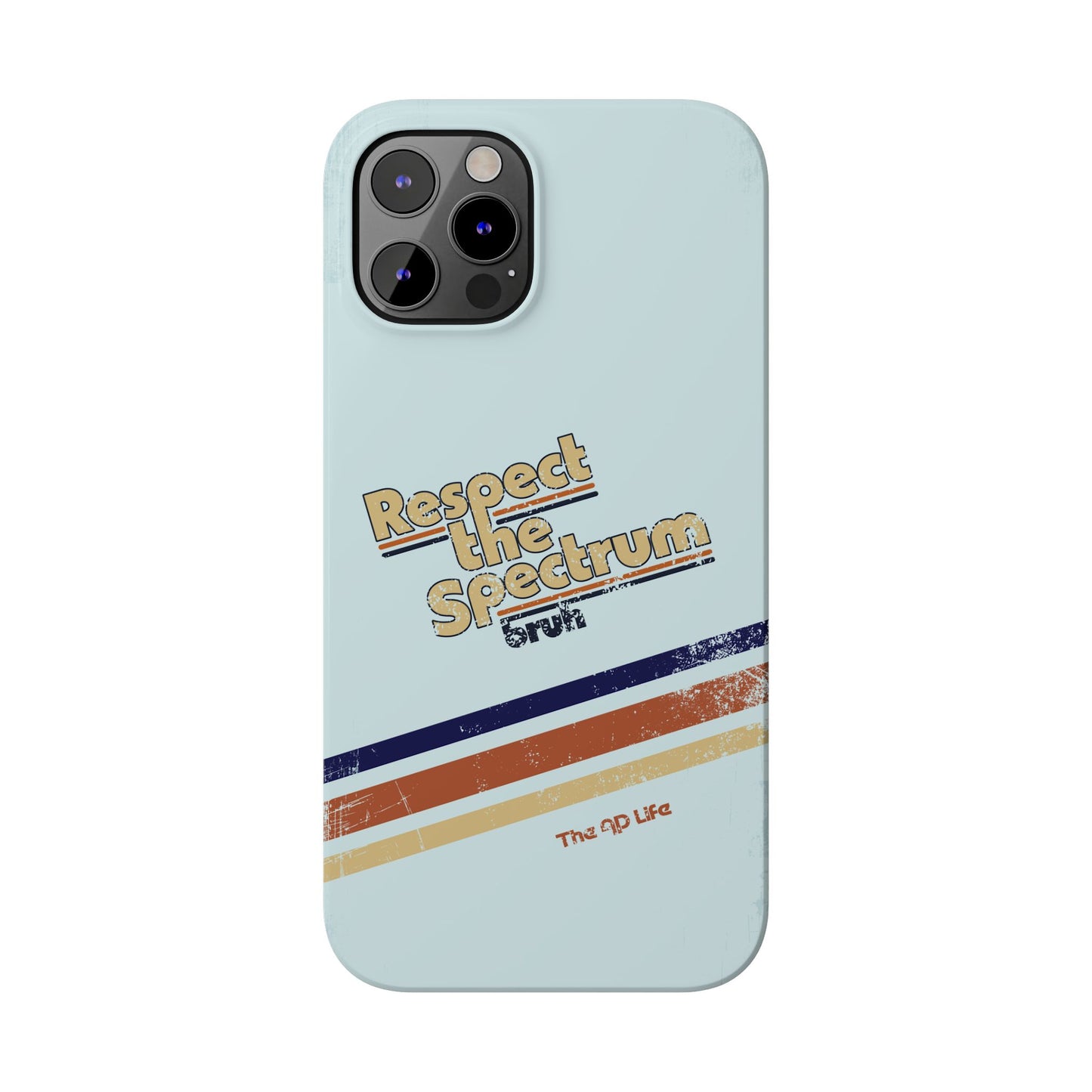 Respect The Spectrum - iPhone Case