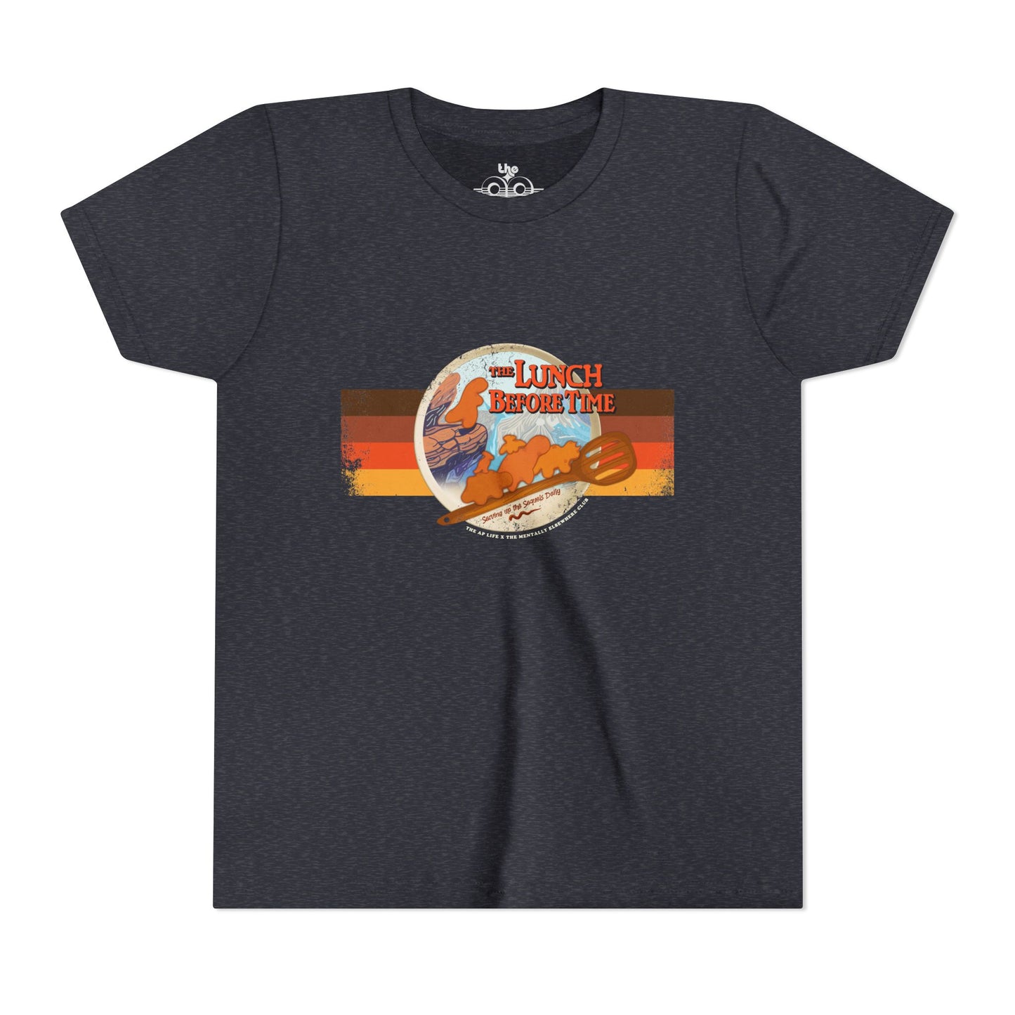 The Lunch Before Time - Serving Up The Sequels Daily - Unisex Youth Short Sleeve Tee - Collab with TMEC
