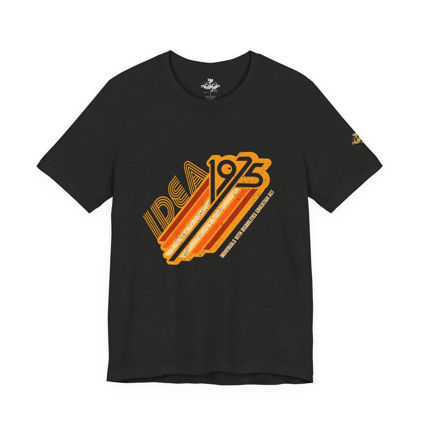 1975 IDEA - Individuals With Disabilities Education Act - Adult Unisex Jersey Short Sleeve Tee