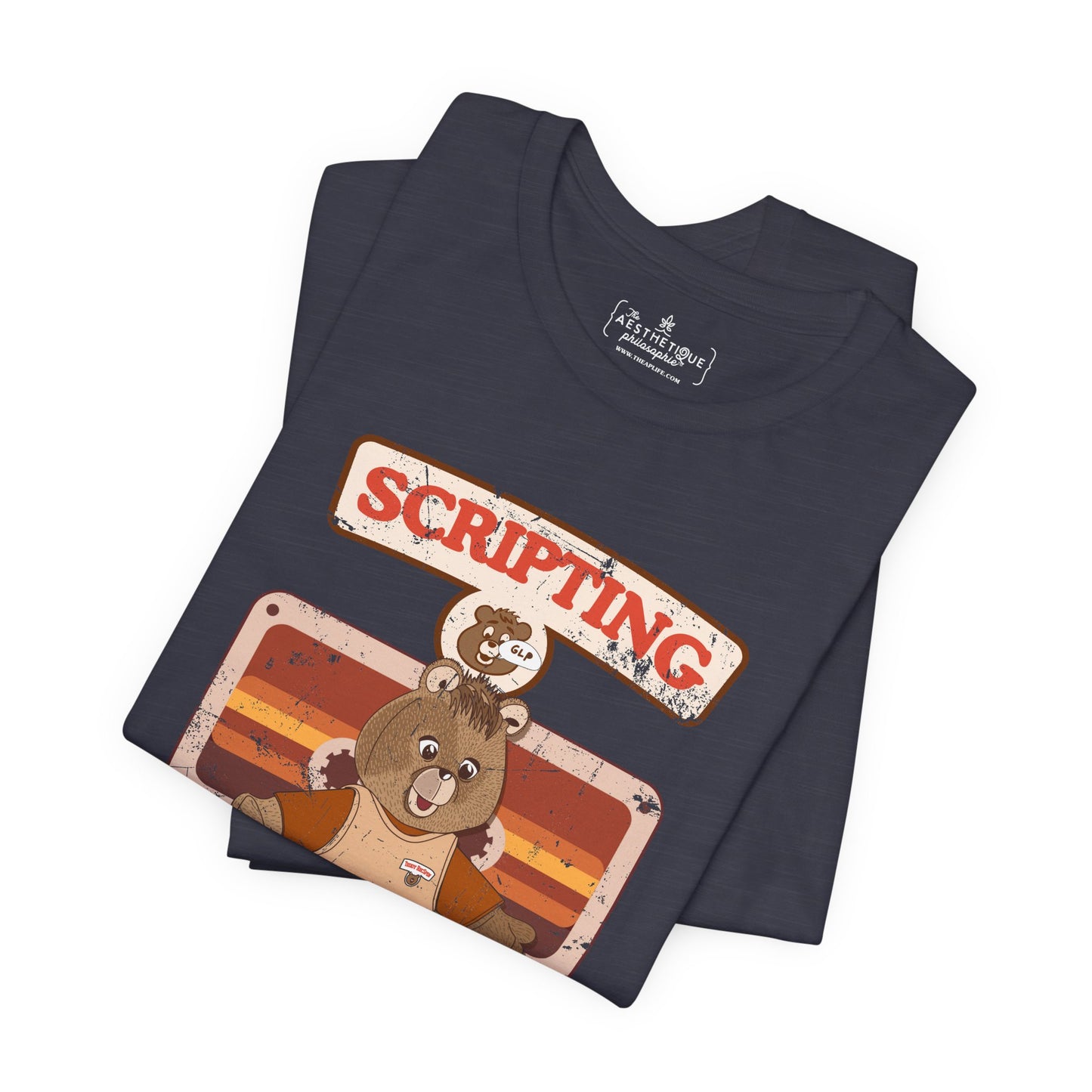 Scripting is Iconic - GLP - Teddy RecSpin - Adult Unisex Jersey Tee