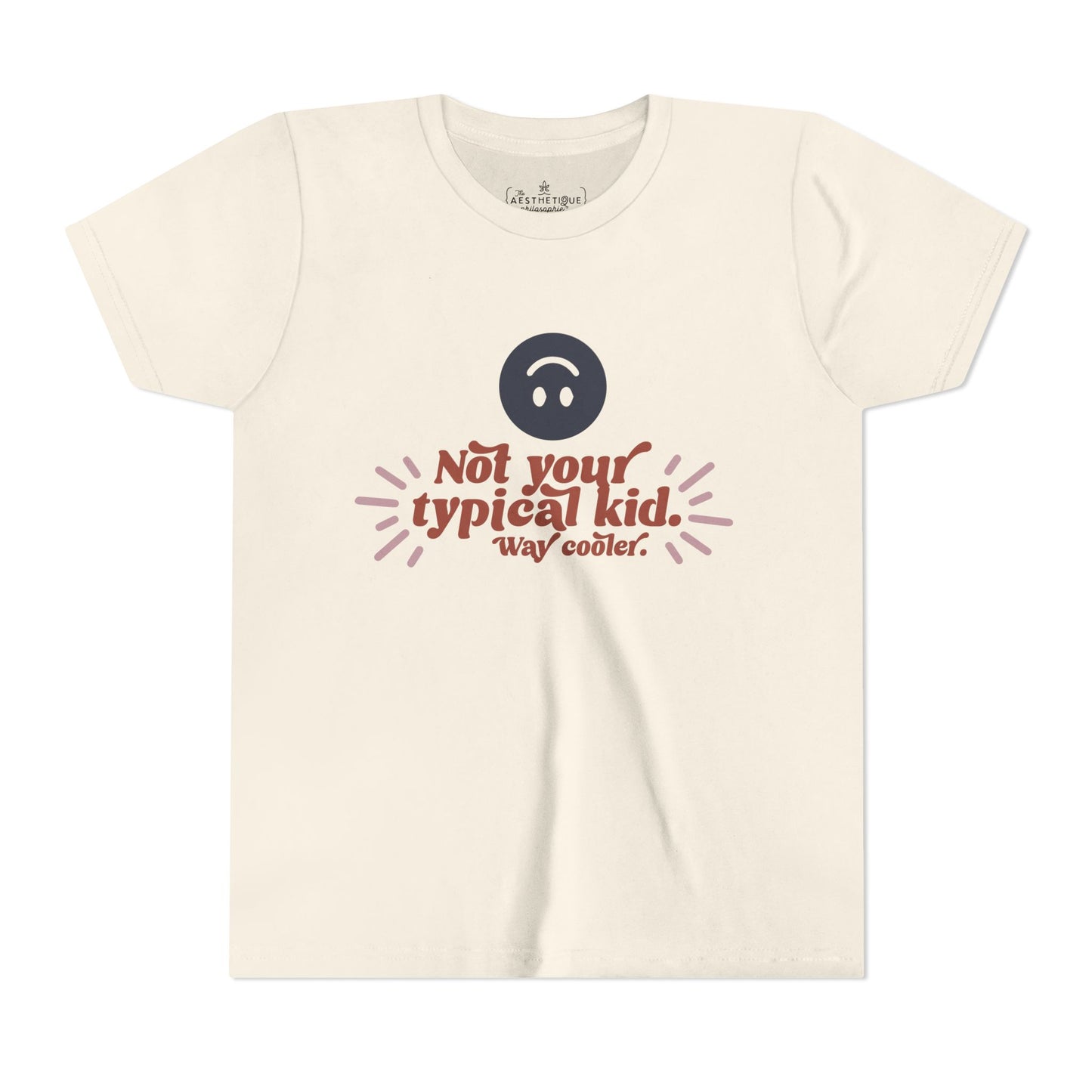 Not Your Typical Kid Way Cooler - YOUTH Short Sleeve Tee