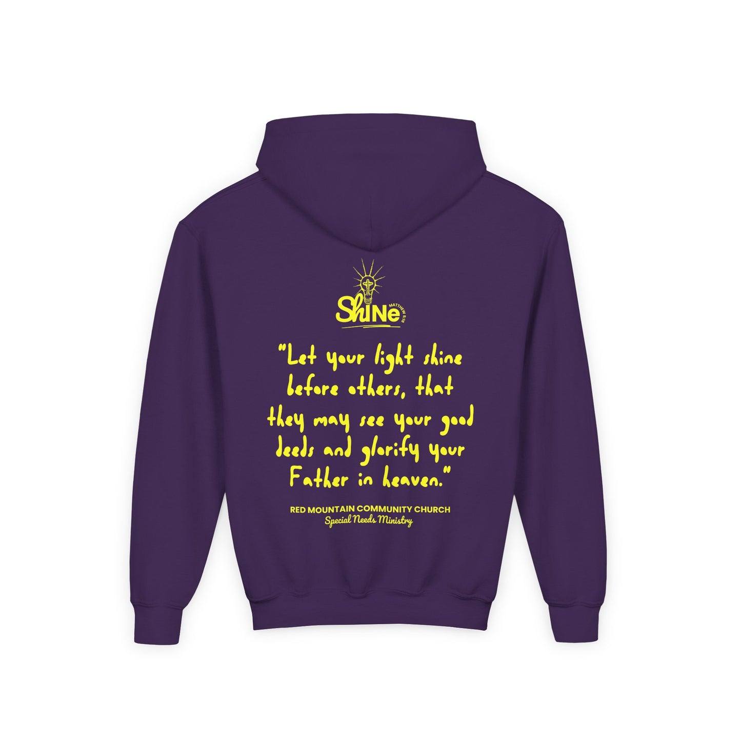 RMCC Shine Program Youth Unisex Heavy Blend Hooded Sweatshirt