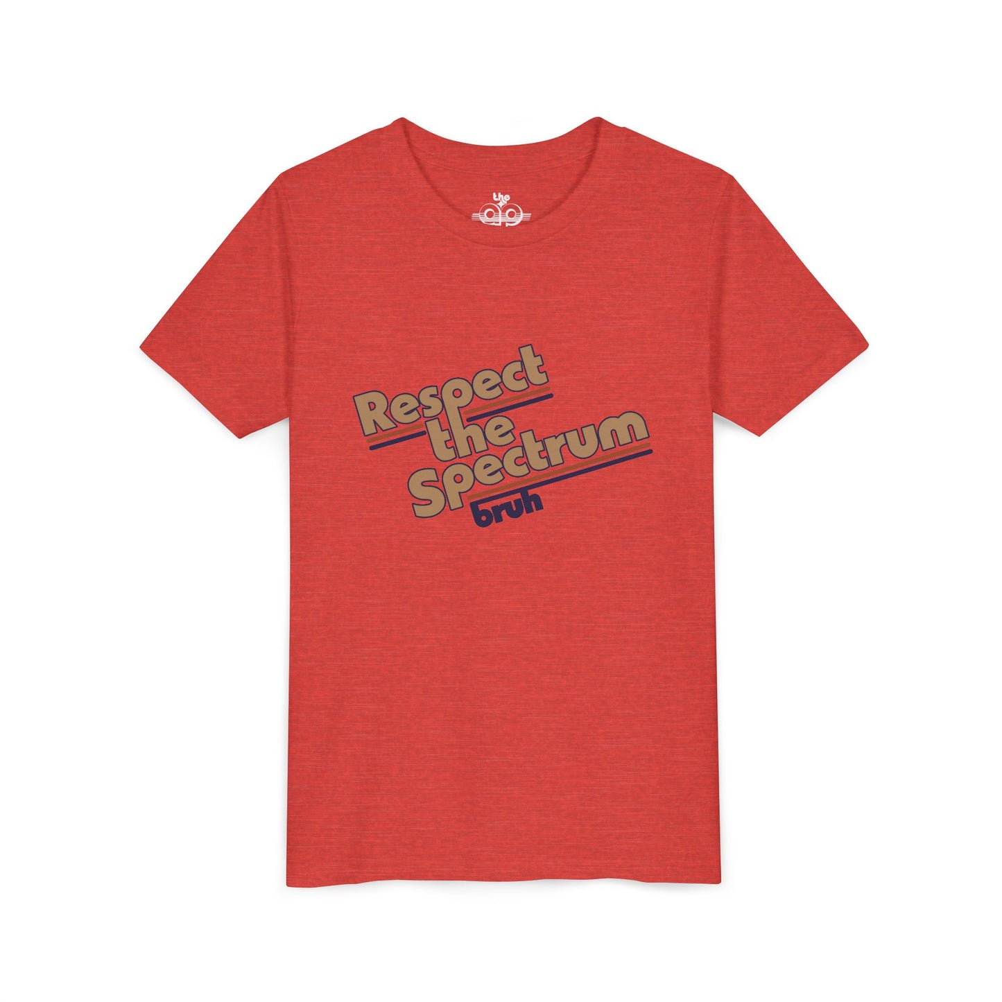 Respect The Spectrum, Bruh - Youth Unisex Short Sleeve Tee
