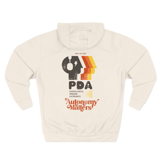 PDA - Pathological Demand Avoidance - Autonomy Matters - Adult Unisex Hoodie