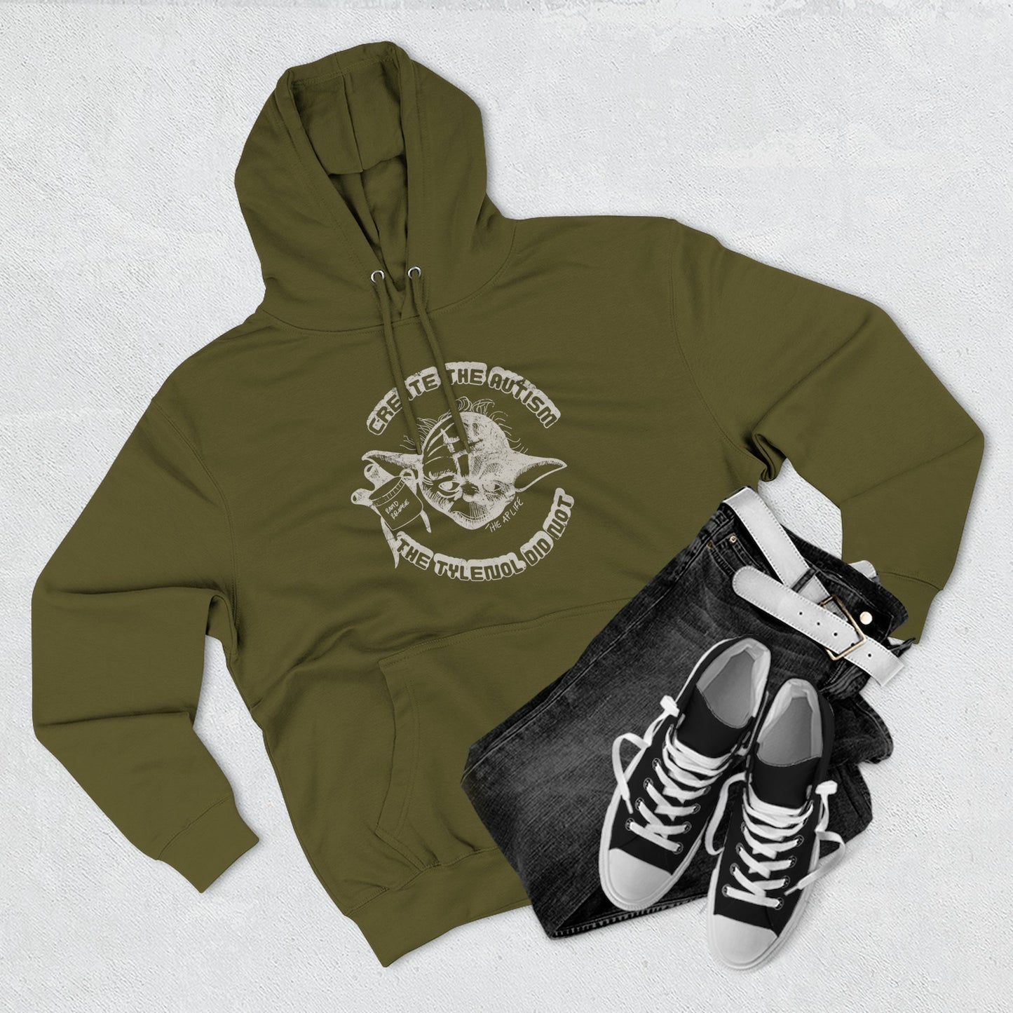 Create The Autism, The Tylenol Did Not - Adult Unisex Hoodie