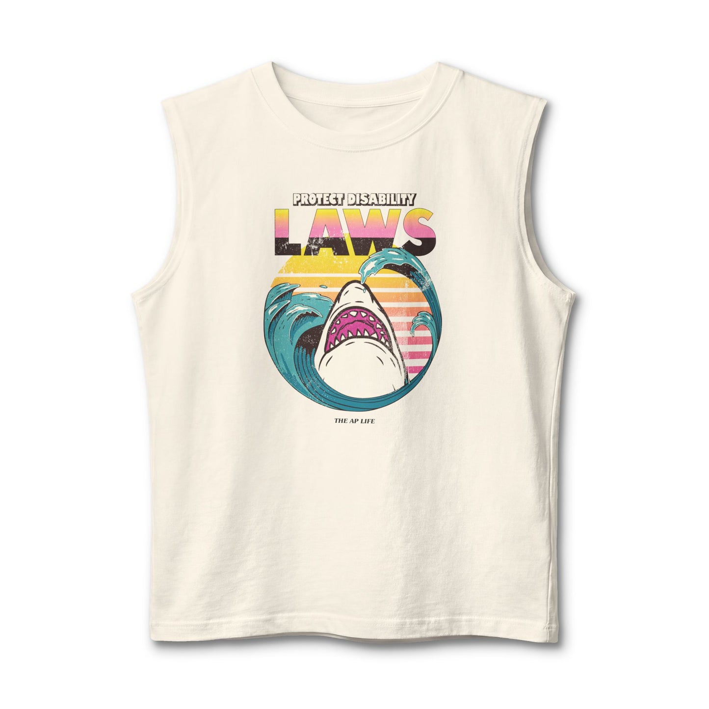 Protect Disability Laws - Adult Unisex Jersey Muscle Tank