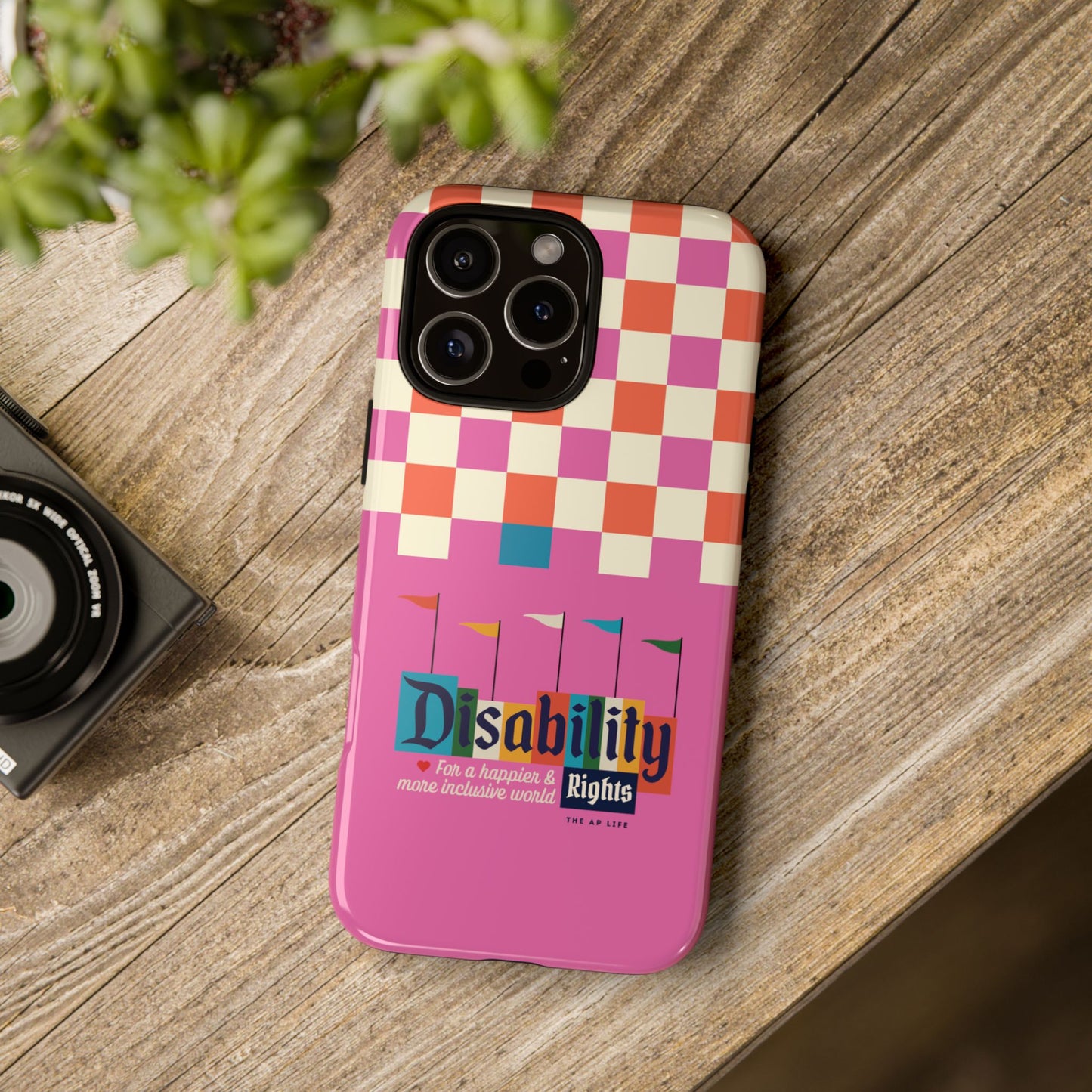 Disability Rights for a Happier & More Inclusive World - Android Phone Case for Google Pixel & Samsung Phones