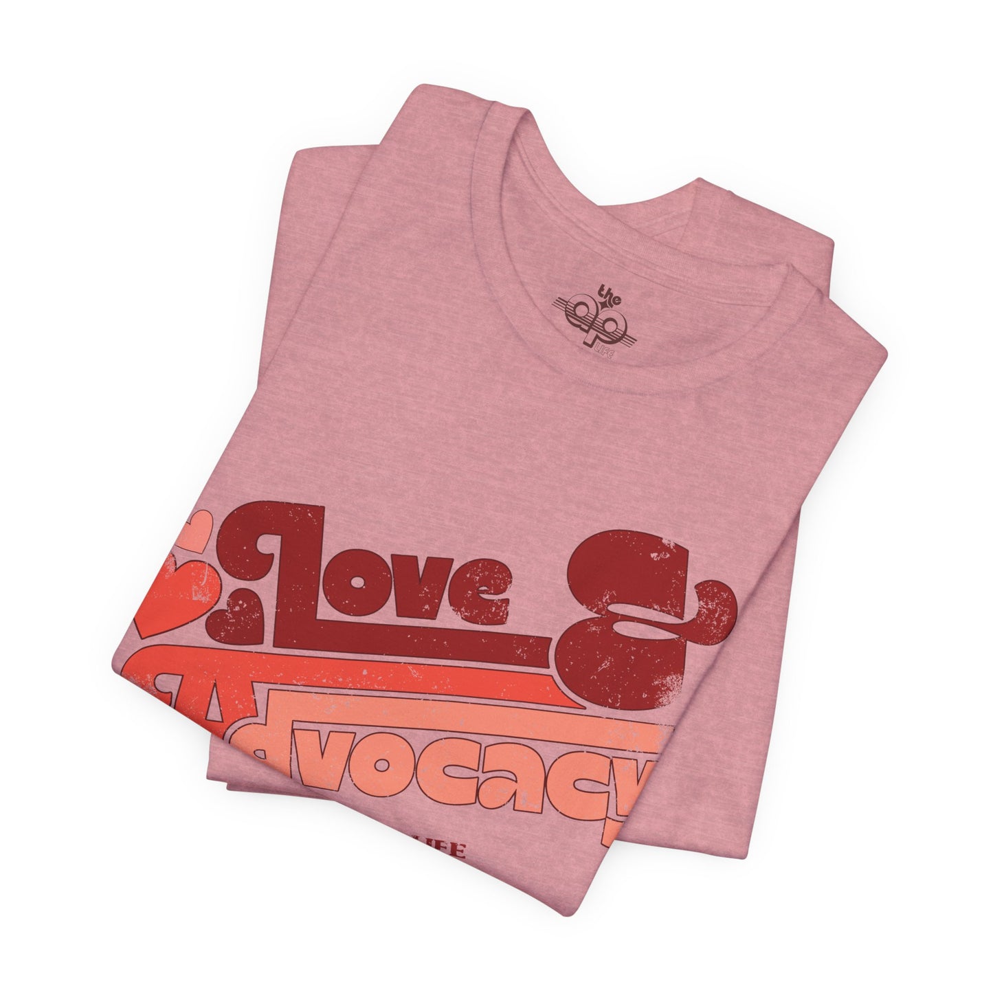 Love & Advocacy - Adult Unisex Jersey Short Sleeve Tee