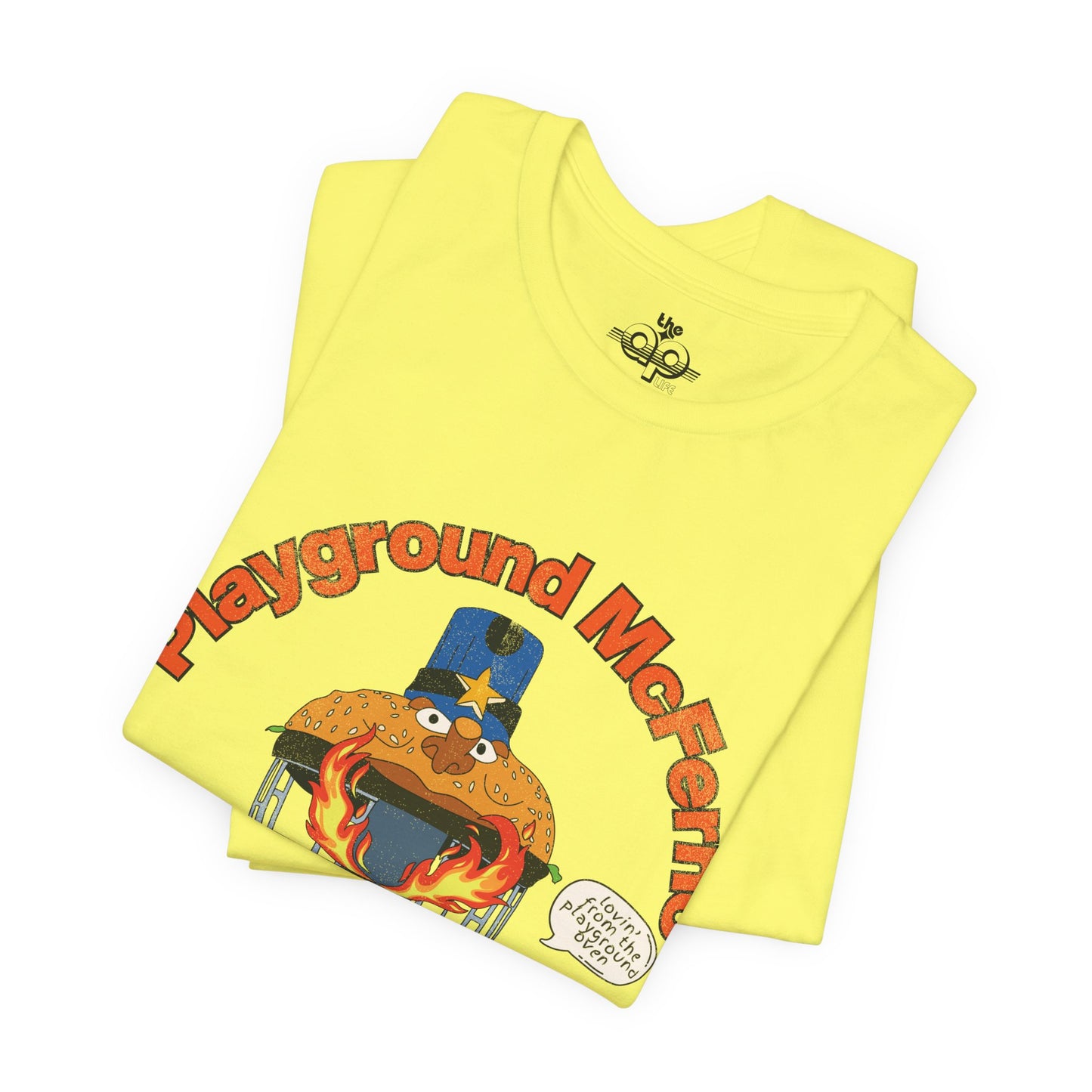 Playground McFerno - Lovin' From the Playground Oven - Adult Unisex Jersey Short Sleeve Tee