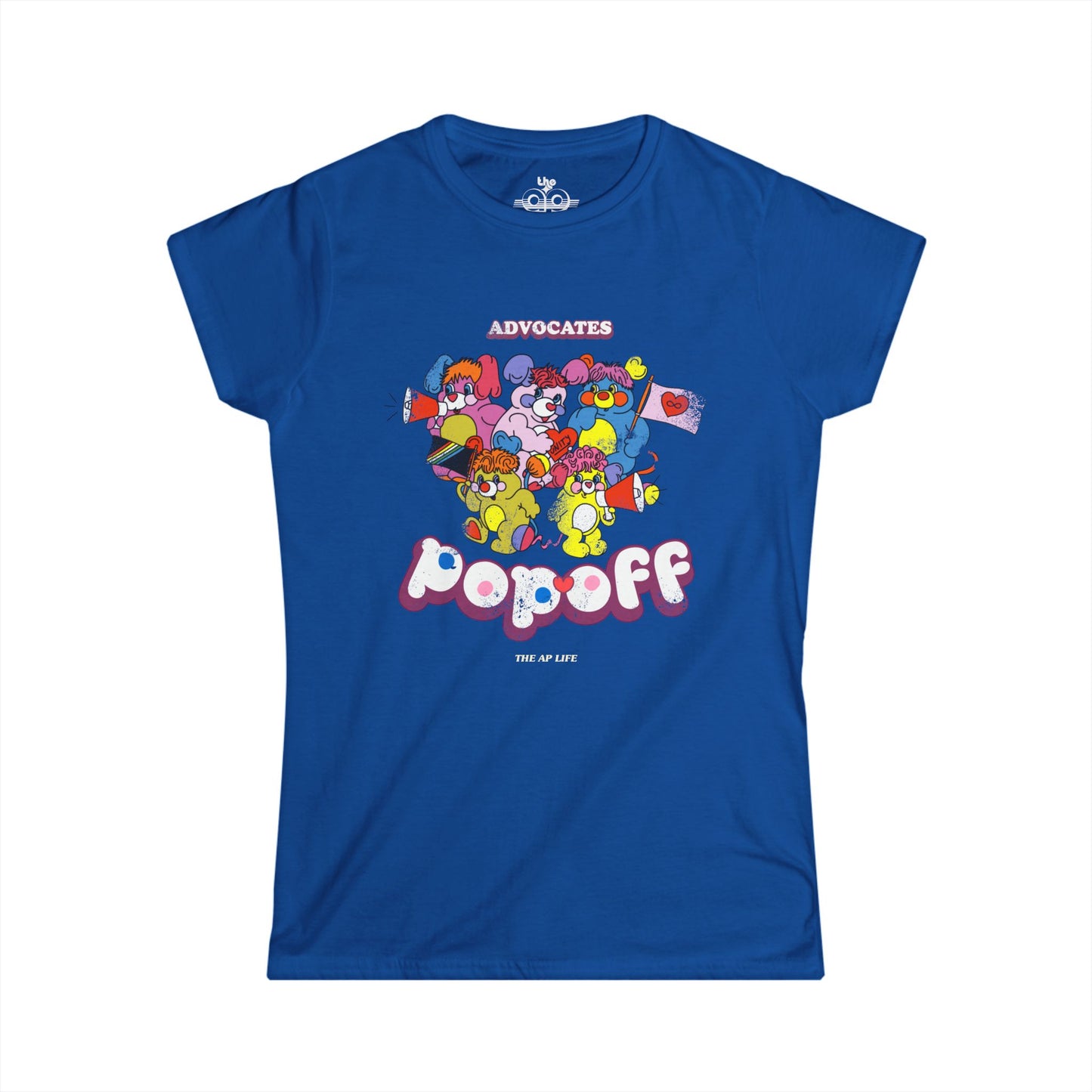 Advocates, Pop-Off  - Women's Semi-Fitted Tee