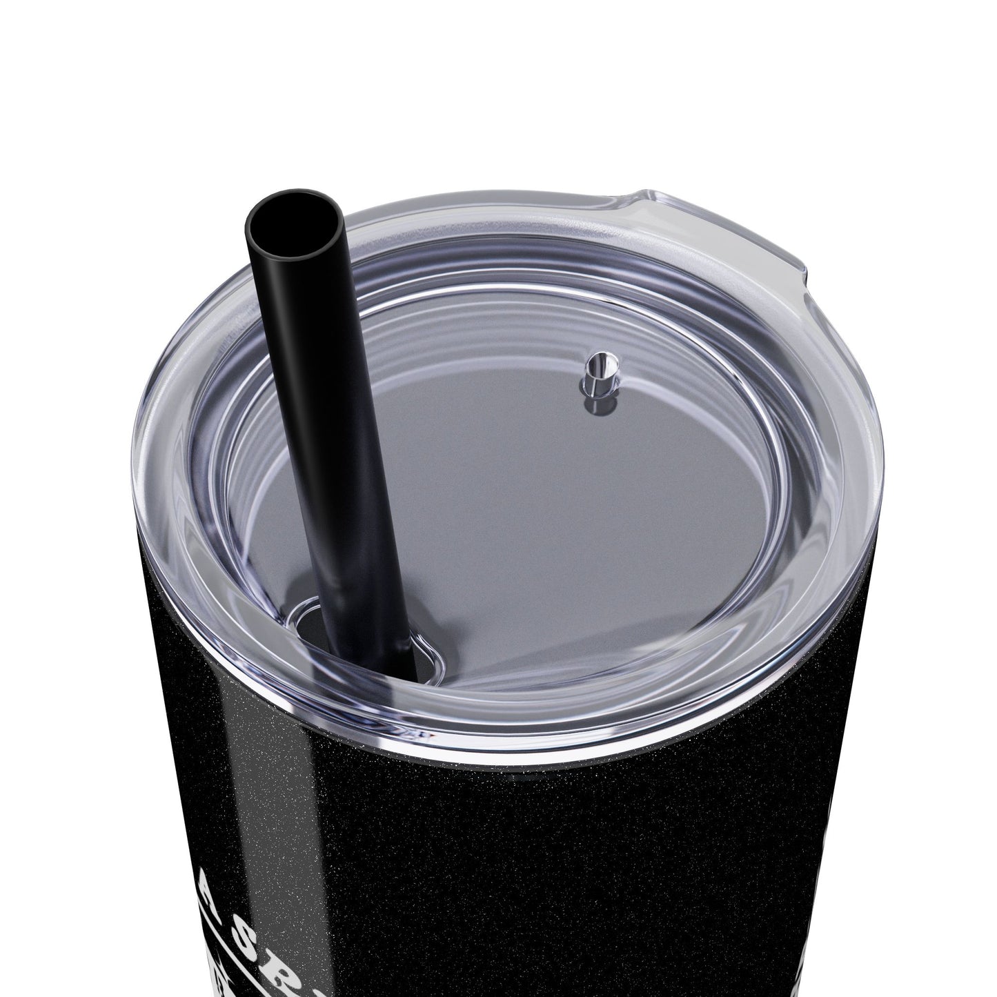 She Put a Spell on it - The Gigi Board - Black Glitter 20oz Insulated Tumbler - Watch Gigi Spell Fundraiser