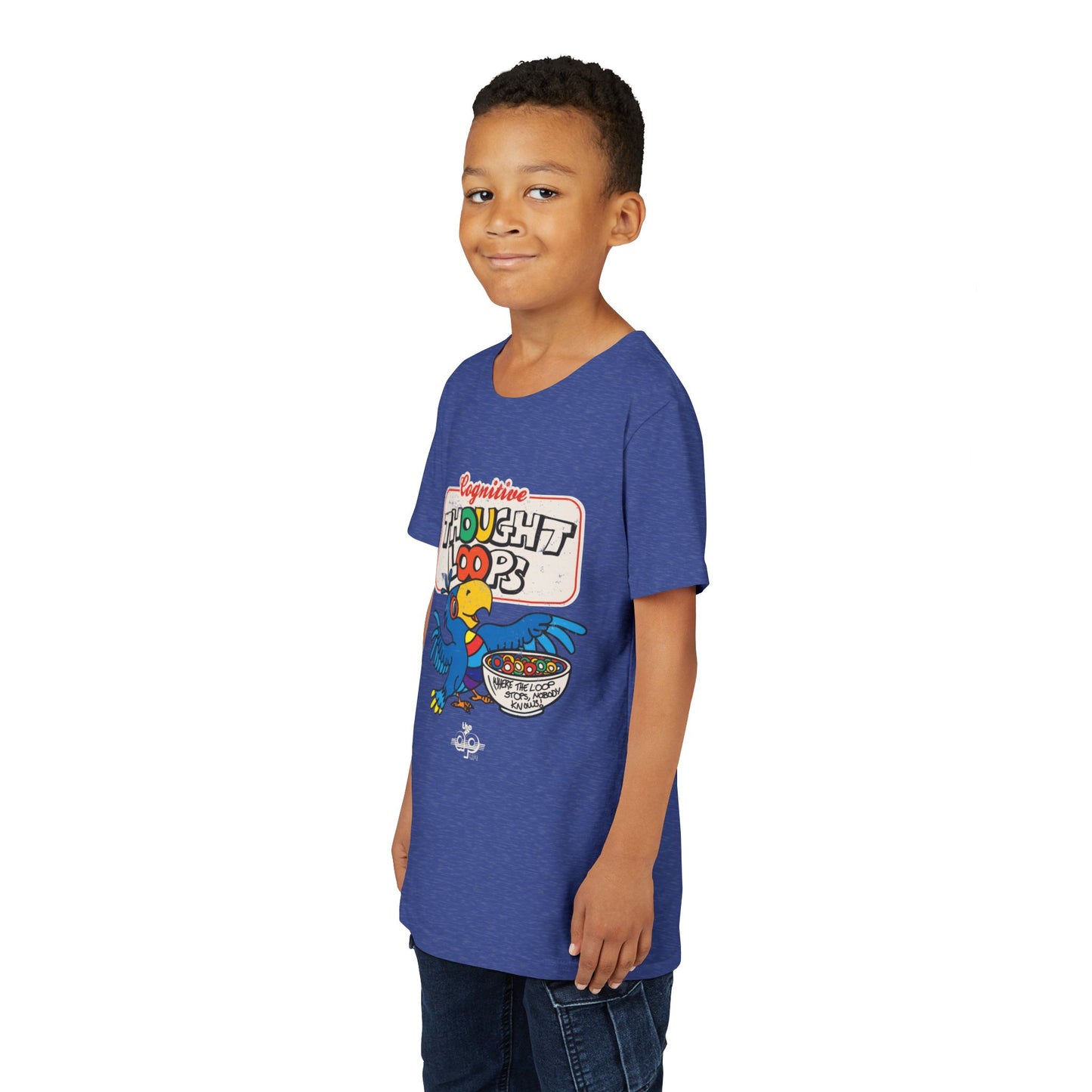 Cognitive Thought Loops - Where the Loop Stops, Nobody Knows - Unisex Youth Short Sleeve Tee