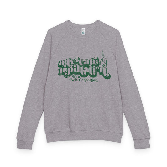 Advocate Reputation - It's a New Generation - Unisex French Terry Raglan Crewneck