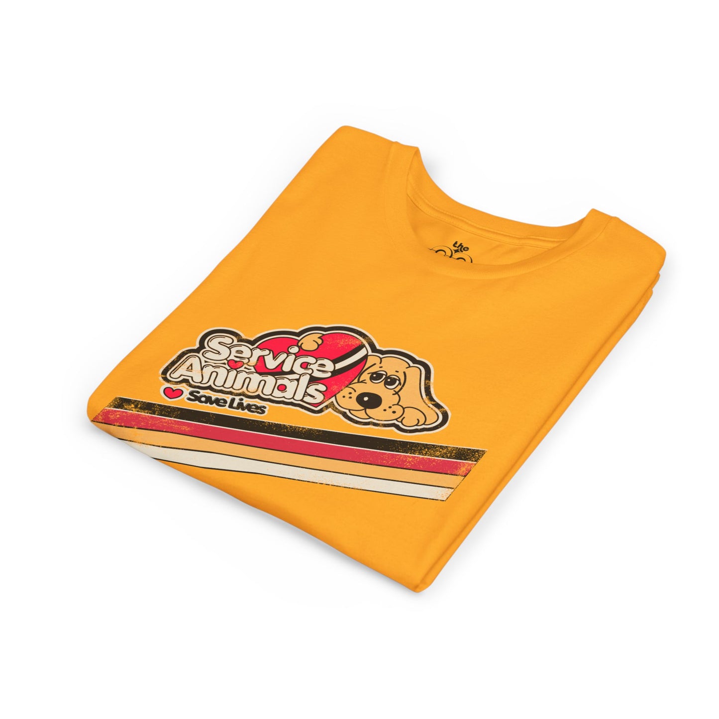 Service Animals Save Lives - Youth Unisex Short Sleeve Tee