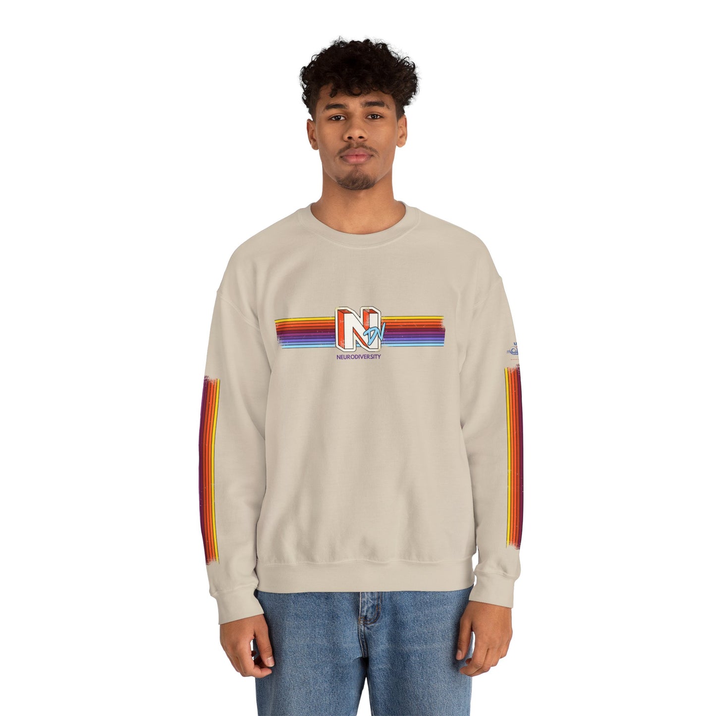 NDV - Neurodiversity - Adult Unisex Heavy Blend™ Crewneck Sweatshirt