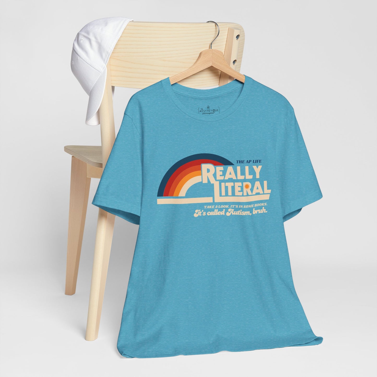 Really Literal - It's Called Autism, Bruh - Unisex Jersey Short Sleeve Tee