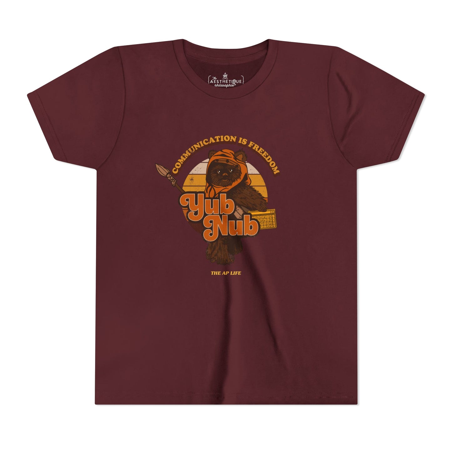 Communication is Freedom - Yub Nub - AAC - Youth Short Sleeve Tee