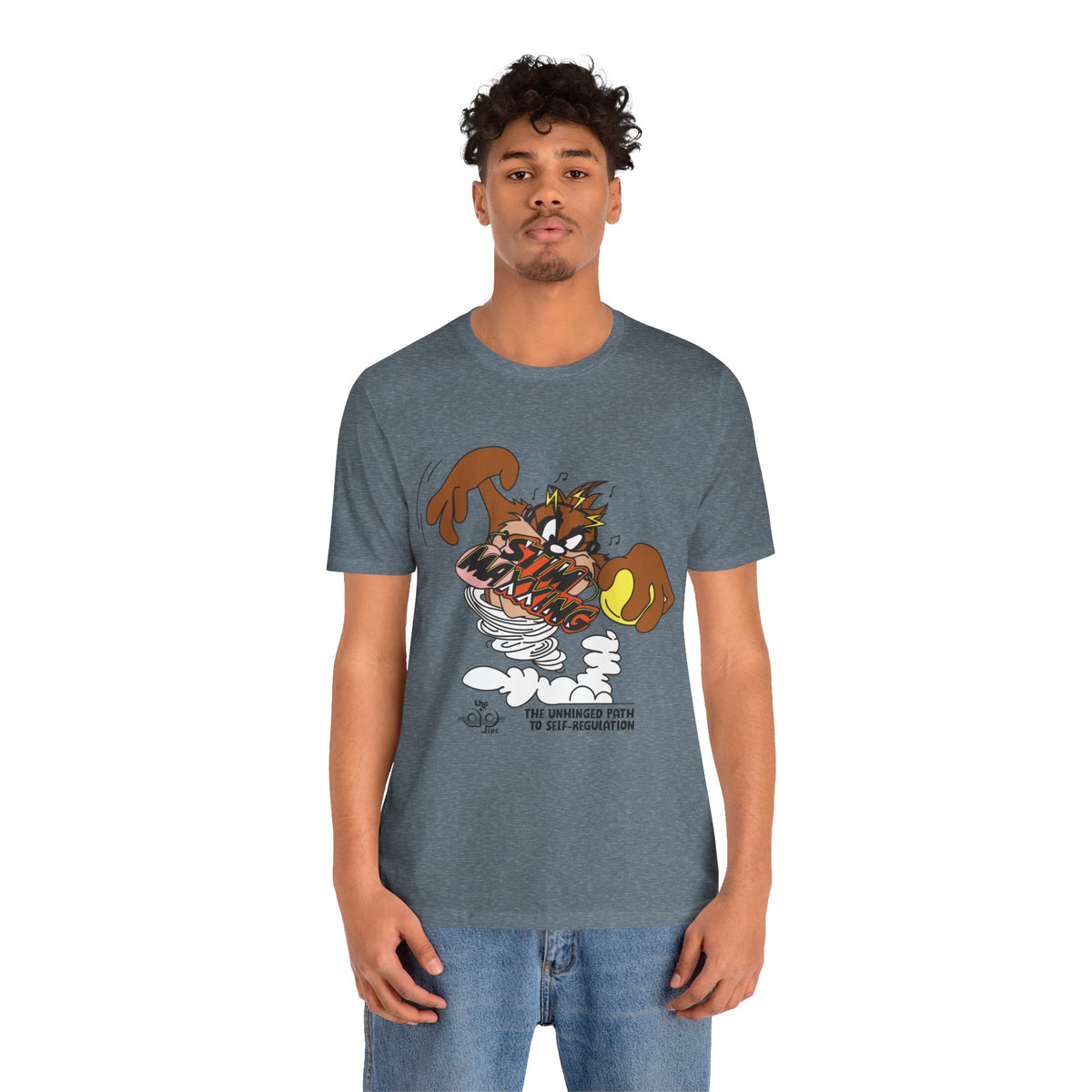 Stim Maxxing - The Unhinged Path to Self-Regulation - Adult Unisex Jersey Short Sleeve Tee
