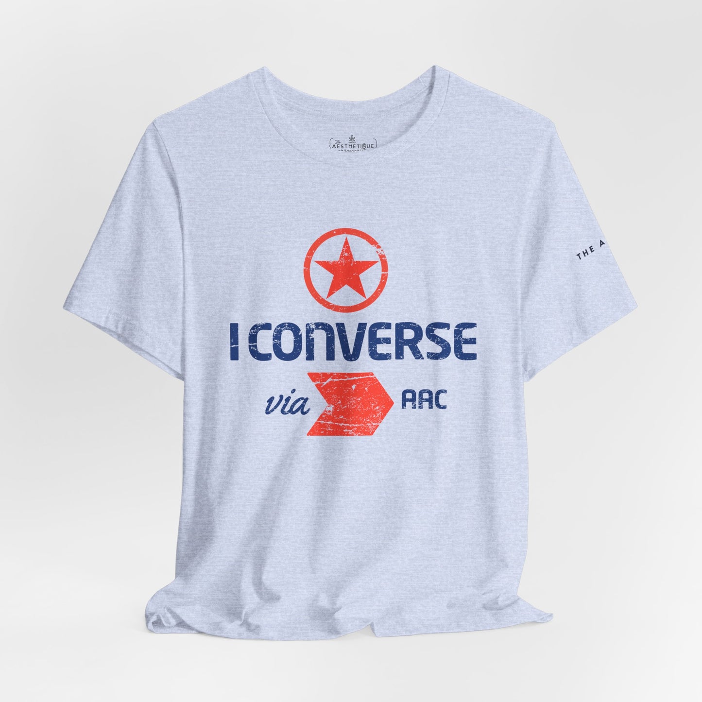 I Converse Via AAC - Unisex Jersey Short Sleeve Tee