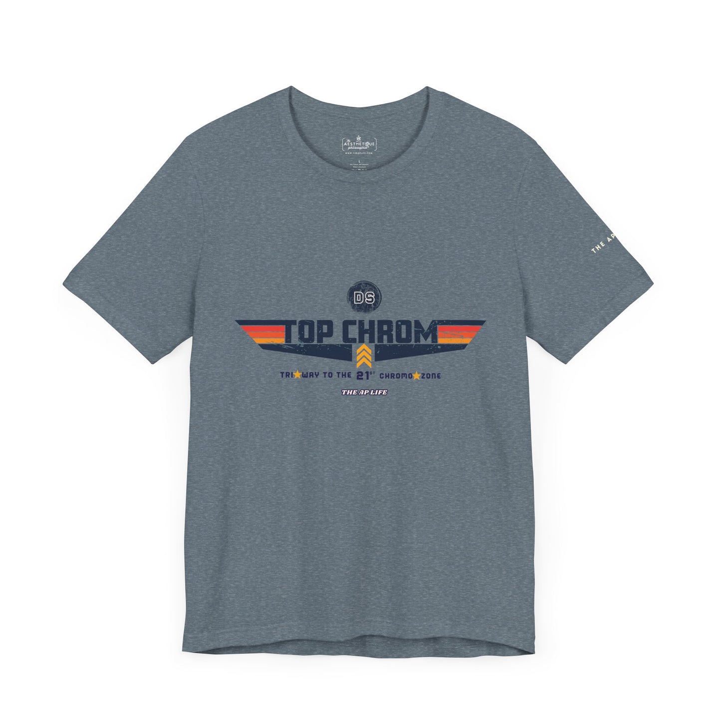 Top Chrom Highway to the Chromo-Zone DS Awareness - Adult Unisex Jersey Tee