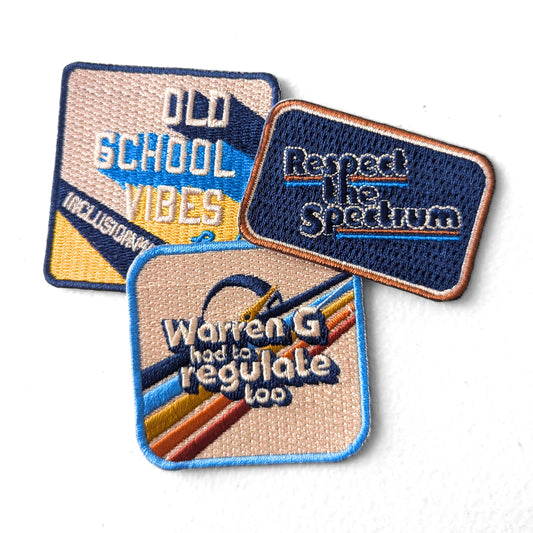 Set of 3 Iron-On Advocacy Patches