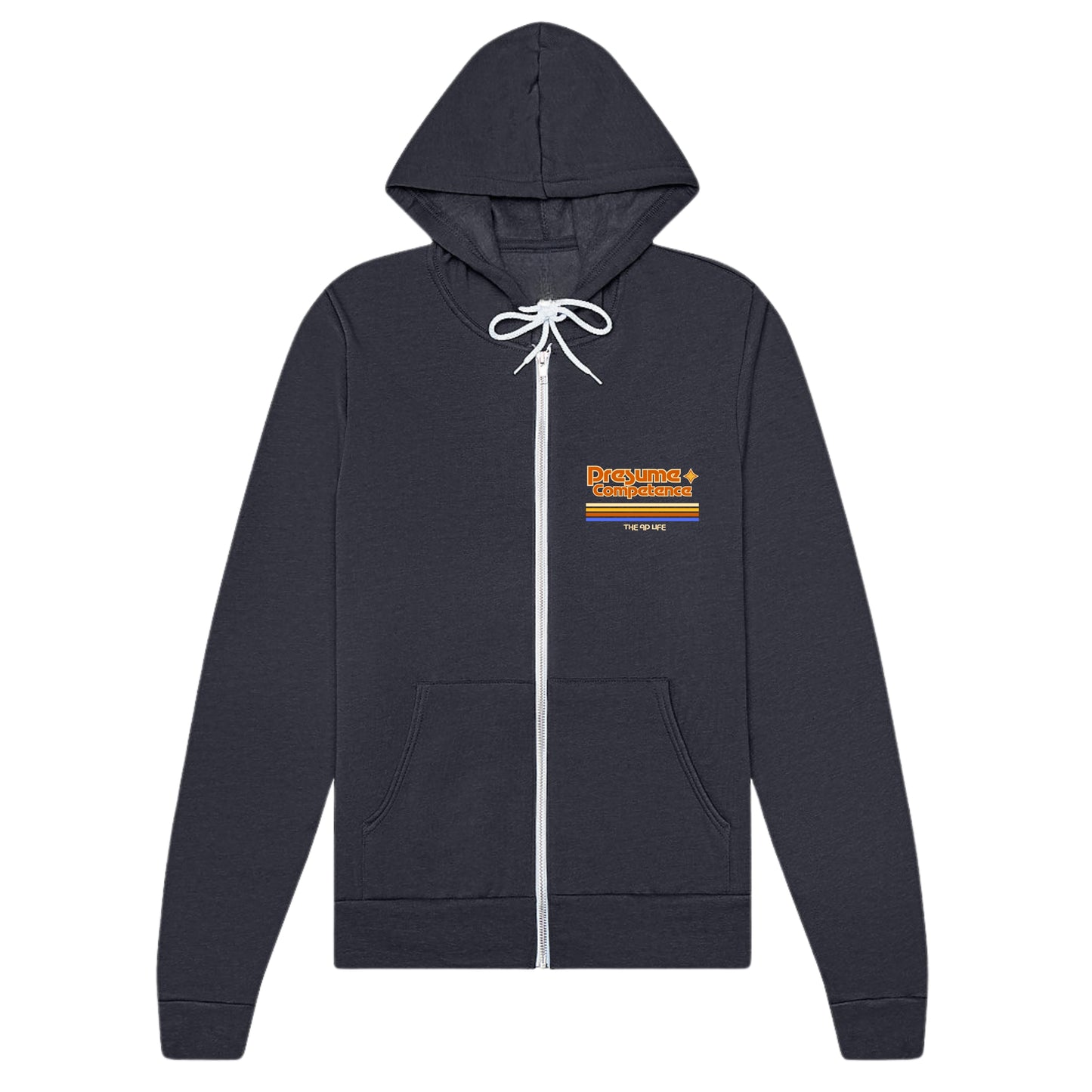 PRE-ORDER - Presume Competence Autism Advocacy Adult Unisex Zip-Up Hoodie - estimated 01/17/25