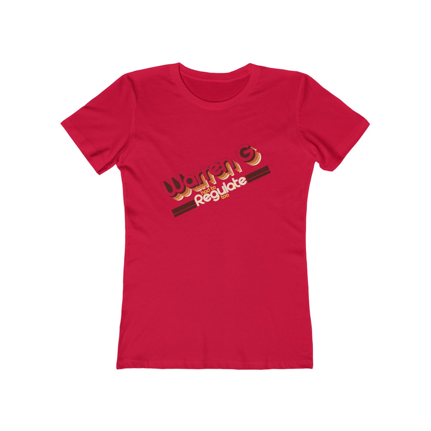 Warren G had to Regulate too - The Boyfriend Tee for Women