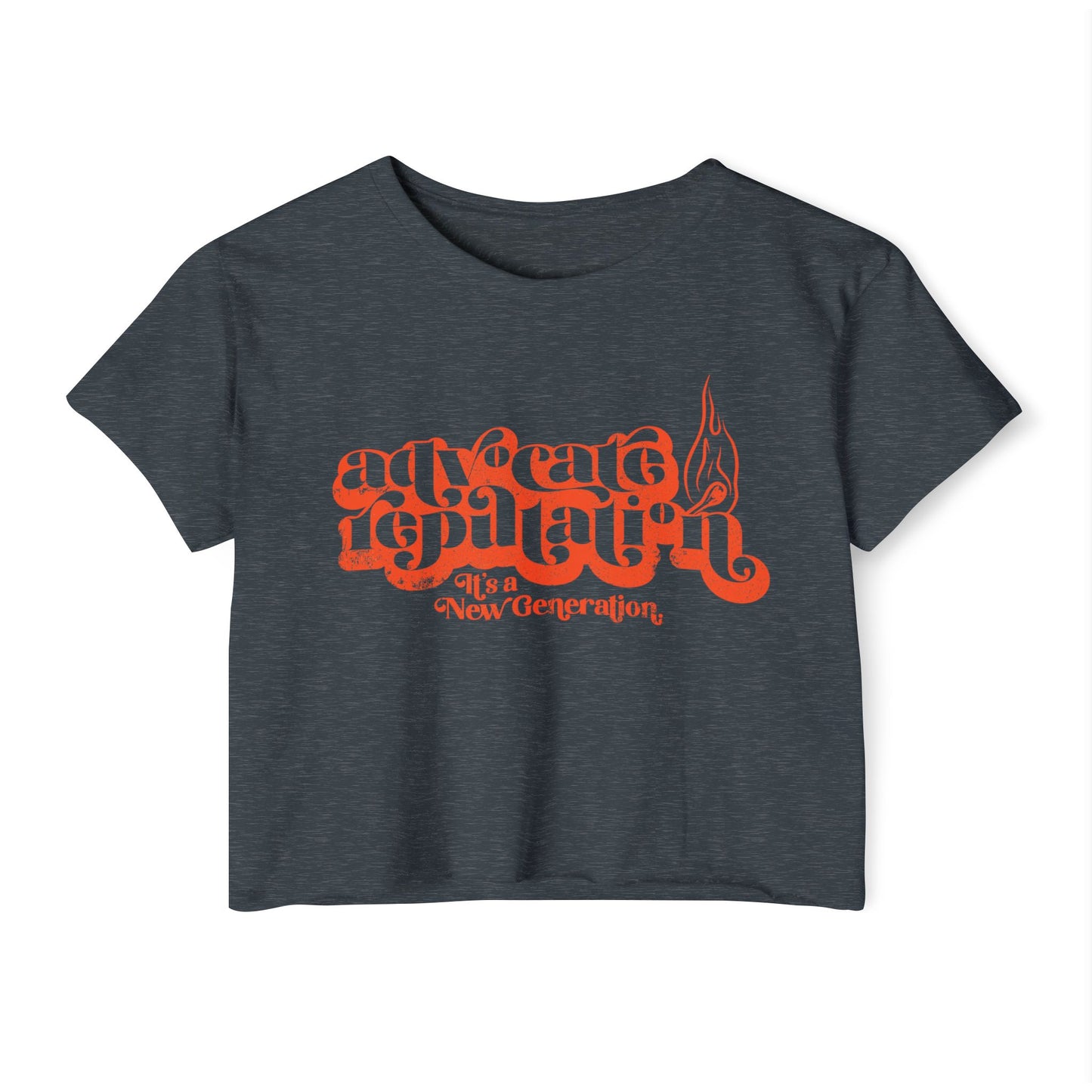 Advocate Reputation - It's a New Generation - Women's Crop Top Tee