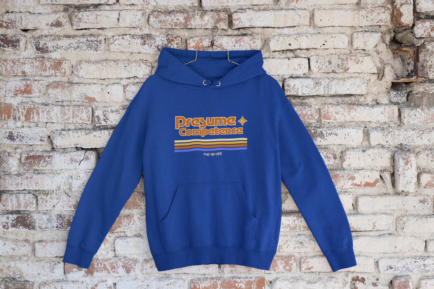 Presume Competence - Adult Unisex Fleece Hoodie