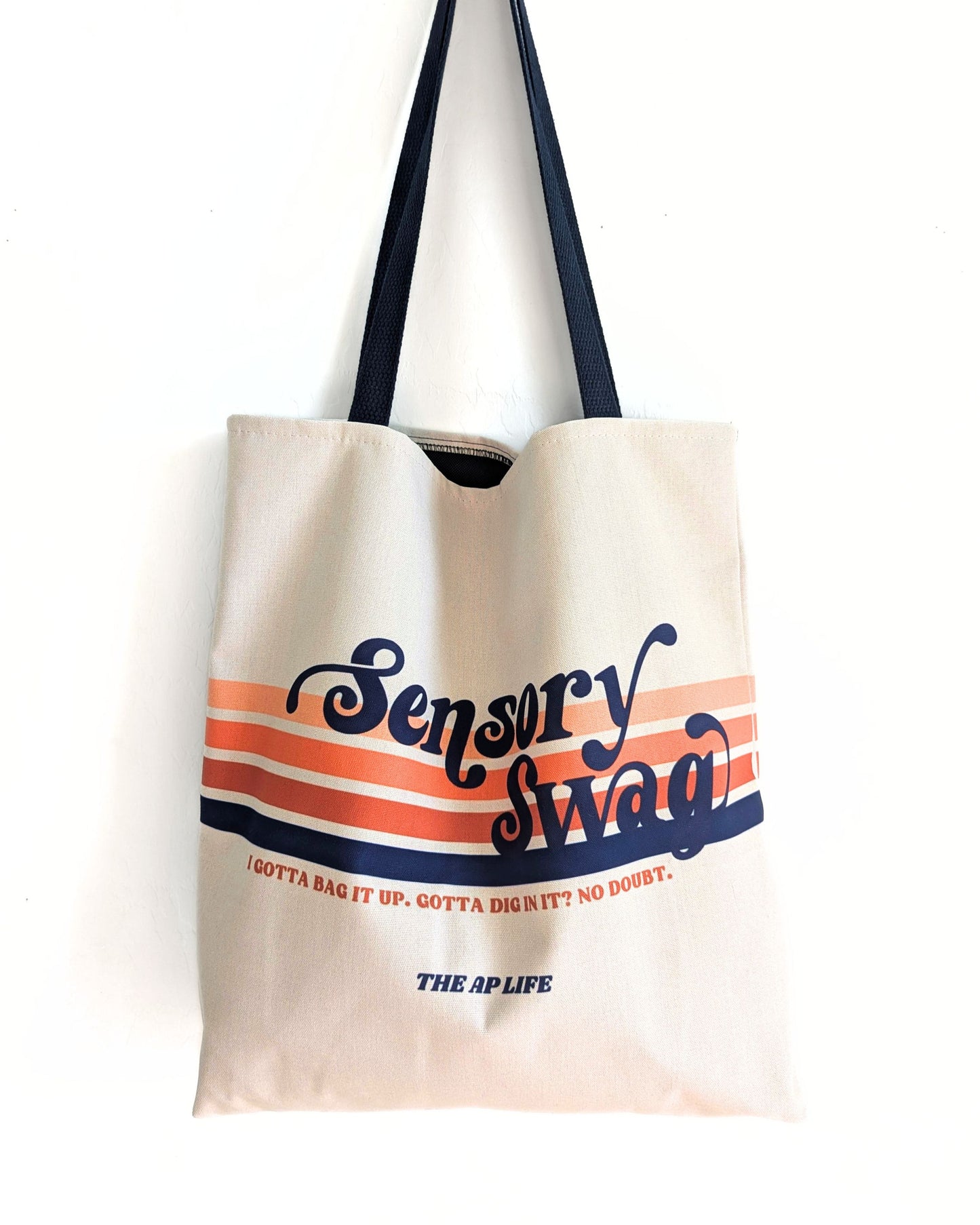 POD Sensory Swag Polyester Tote Bag