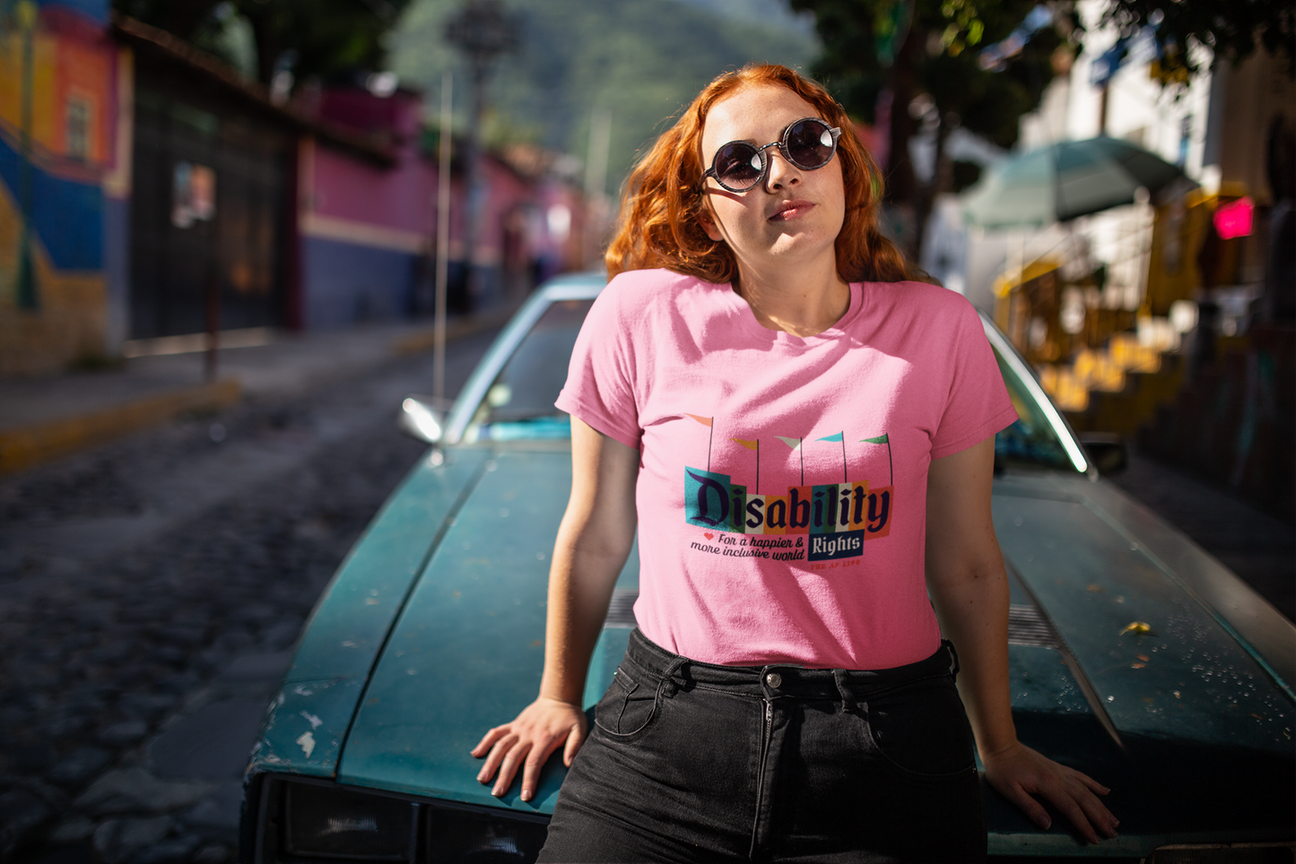 Disability Rights For A Happier & More Inclusive World - Adult Unisex Jersey Tee