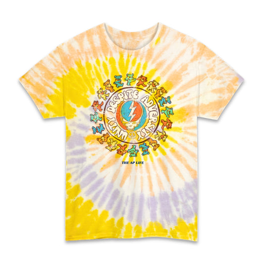 Unity Despite Adversity - Unisex Tie Dye Cotton Tee