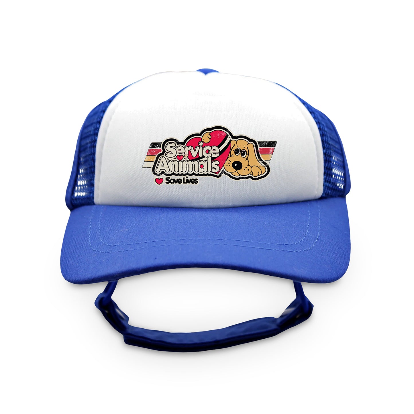 Service Animals Save Lives - Dog Foam Trucker Hat