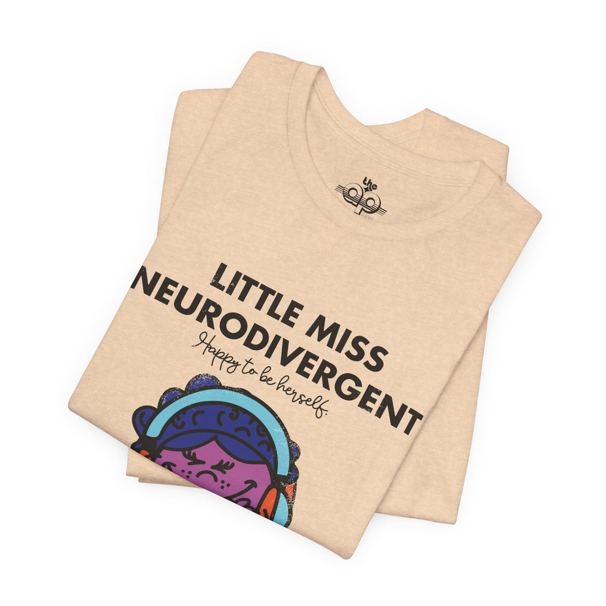 Little Miss Neurodivergent -Adult Unisex Jersey Short Sleeve Tee
