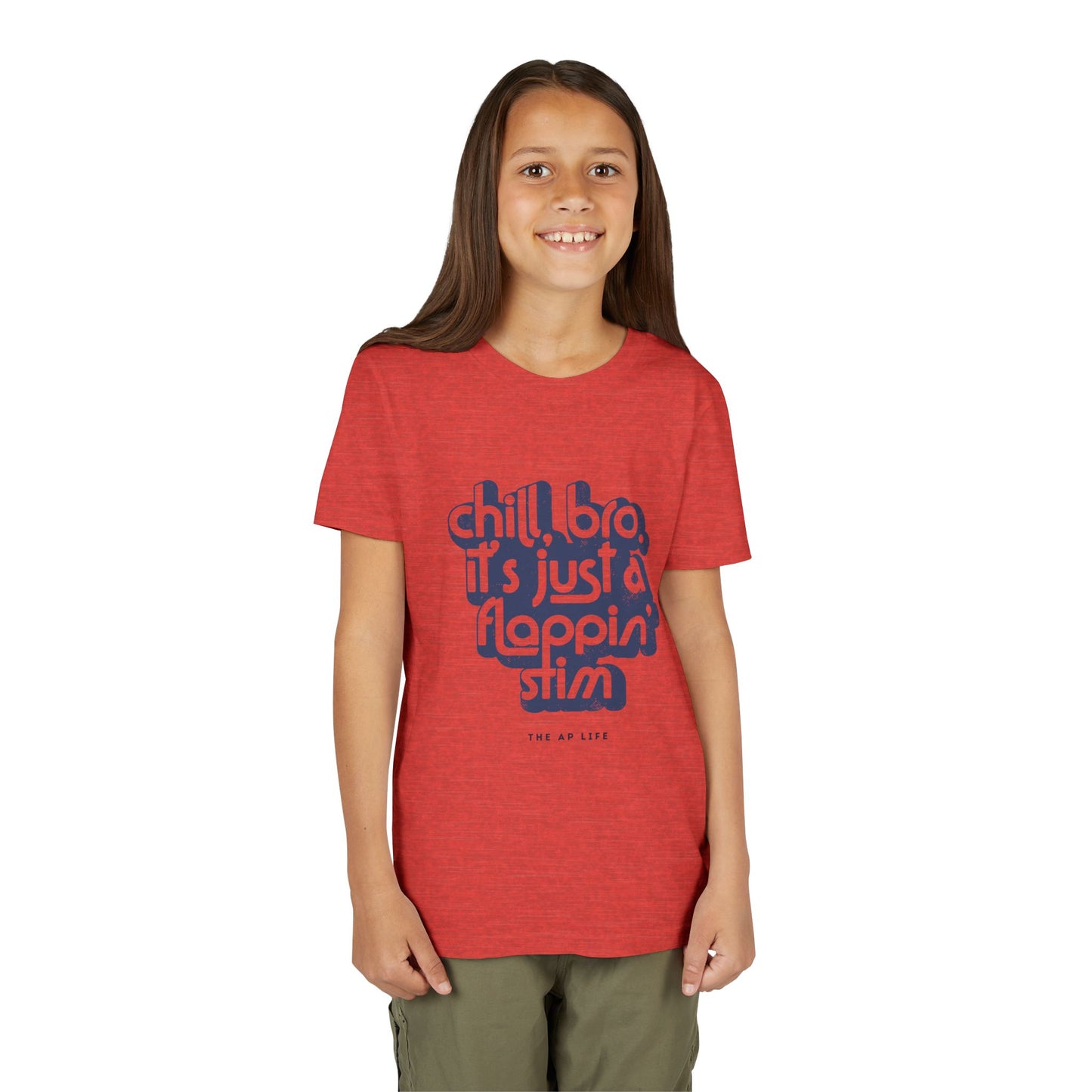 Chill, Bro. It's Just a Flappin' Stim - Youth Unisex Tee