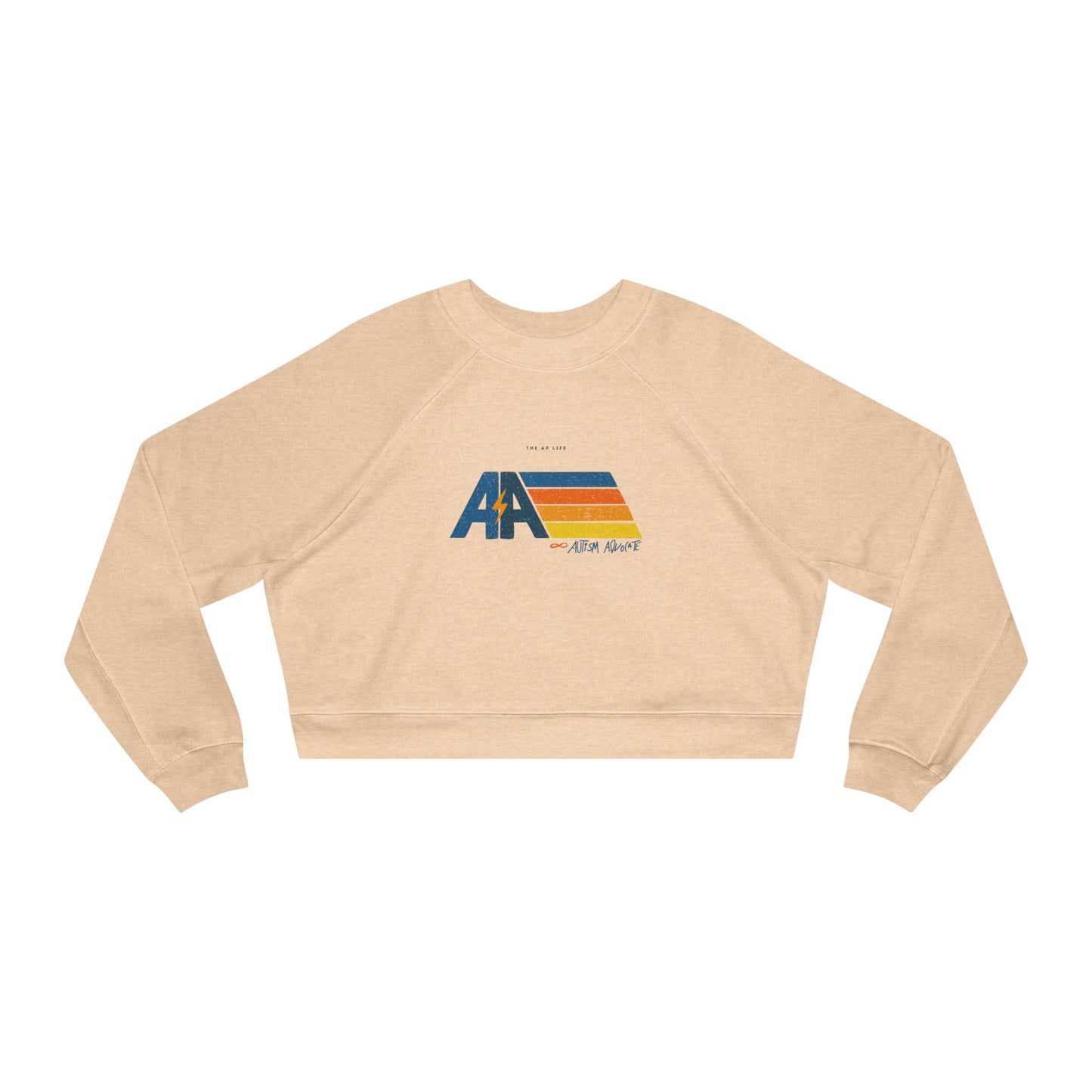 Autism Advocate - Women's Cropped Fleece Pullover