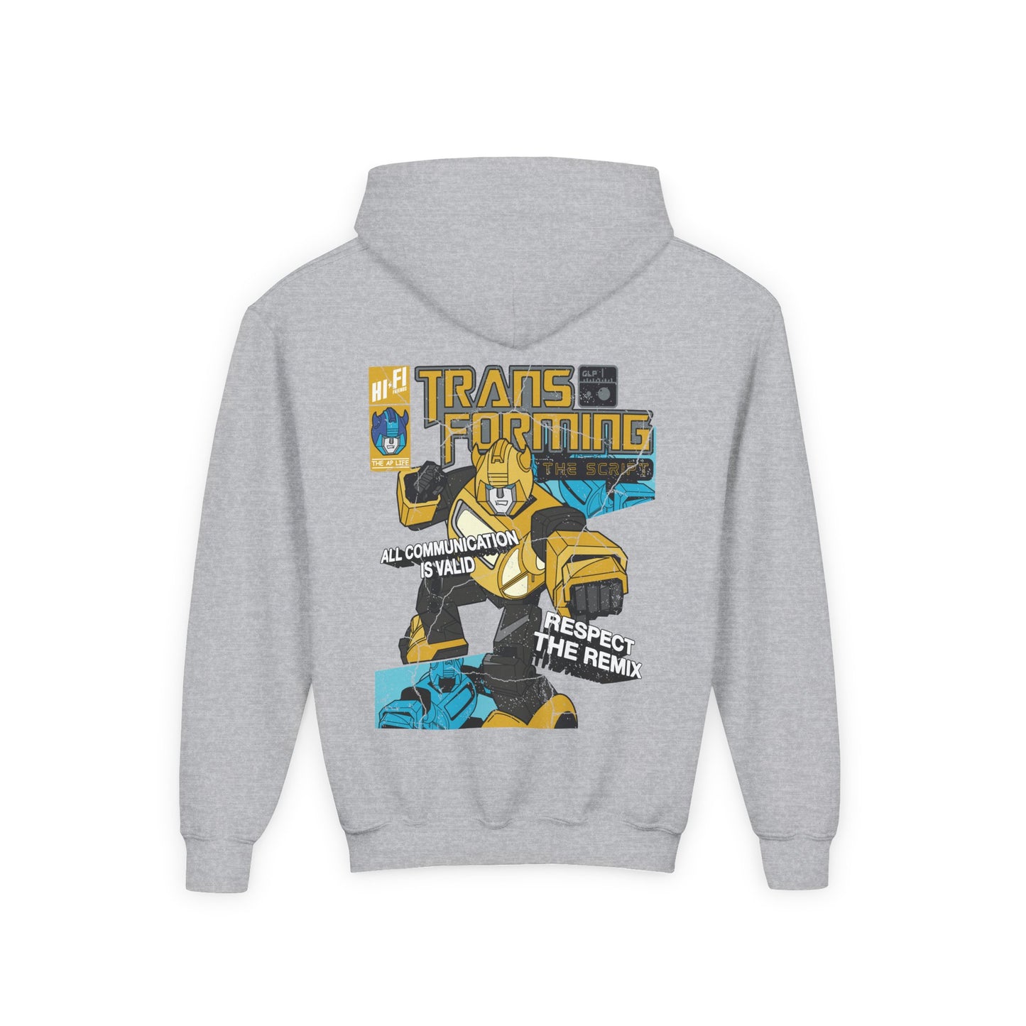 Transforming the Script - Gestalt Language Processing - Youth Unisex Hoodie