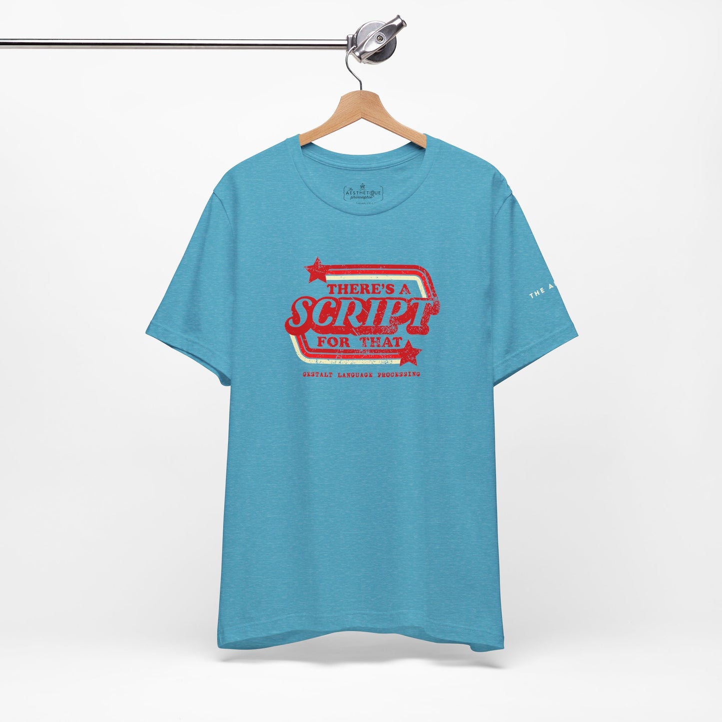 Vintage Script Graphic Tee - Perfect for Casual Wear