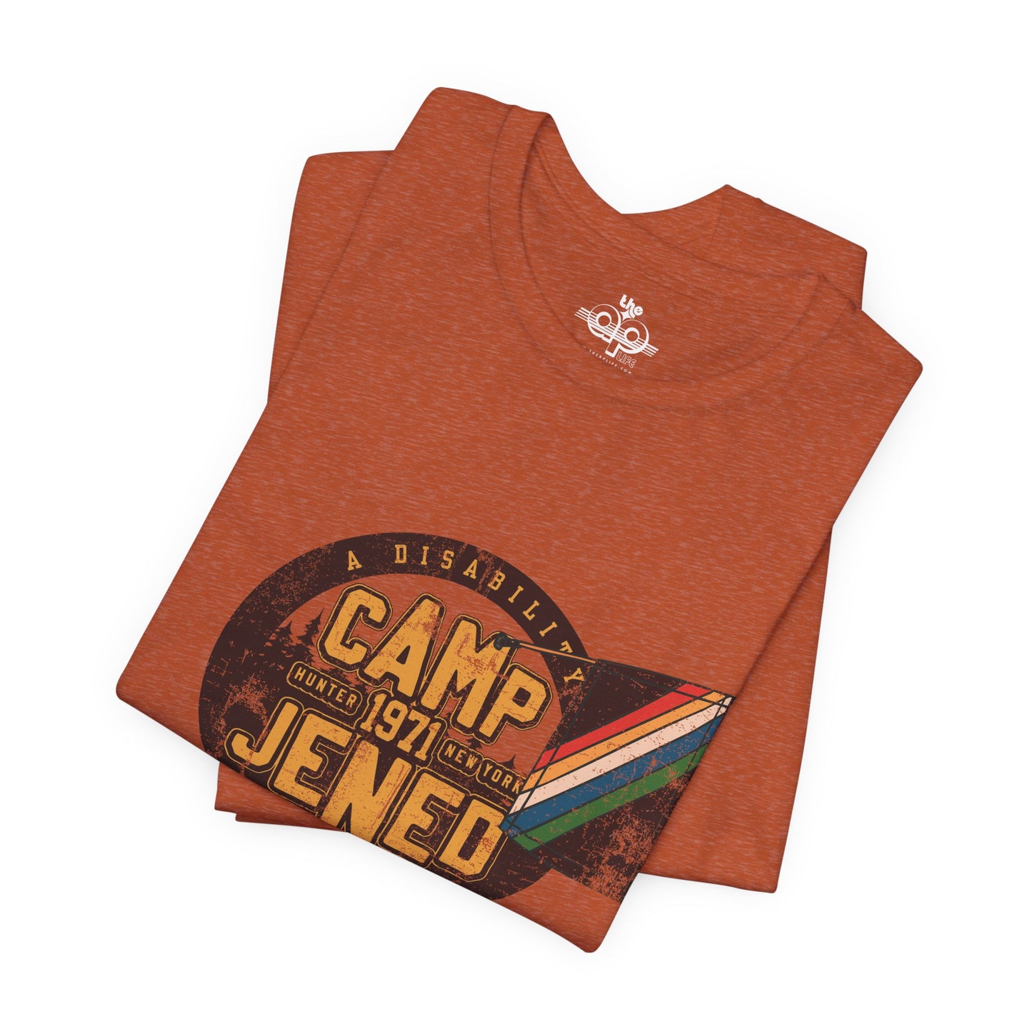 Camp Jened 1971 - A Disability Revolution - Adult Unisex Jersey Short Sleeve Tee