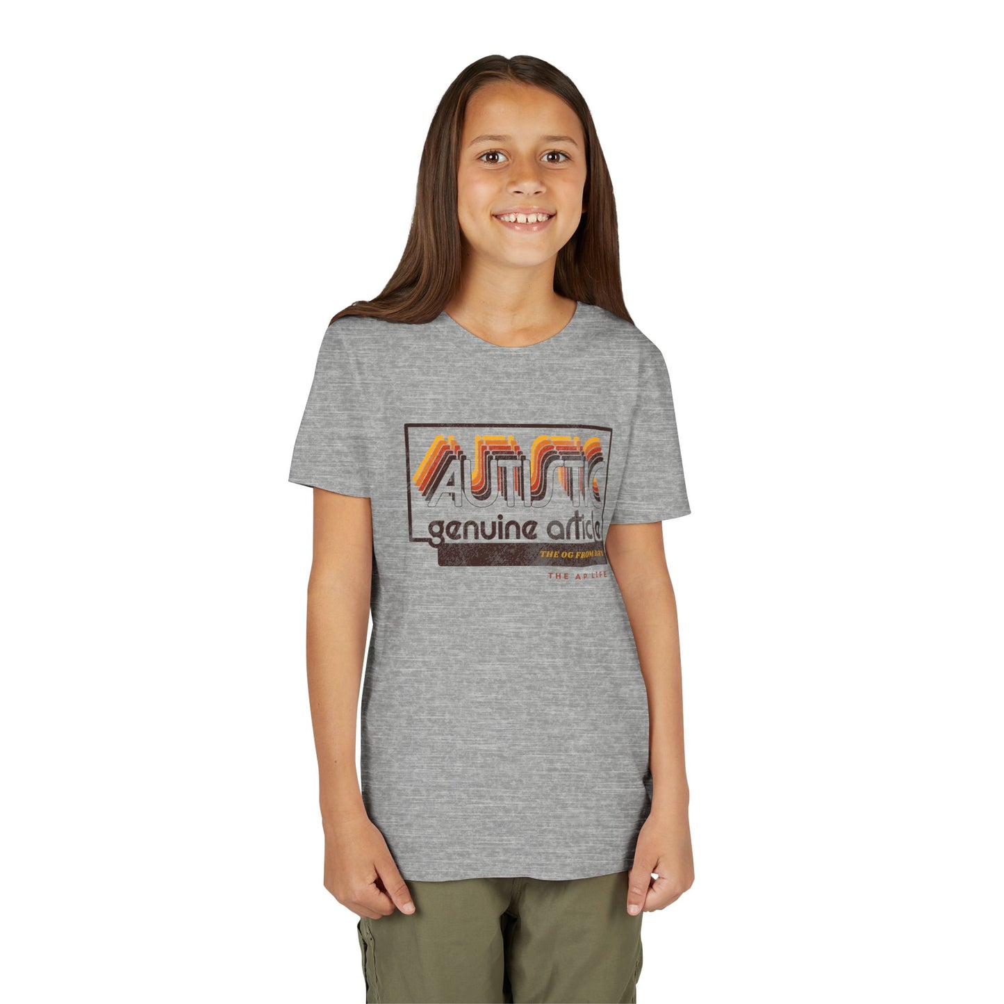 Autistic - Genuine Article - The OG Since Day 1 - Youth Unisex Jersey Tee