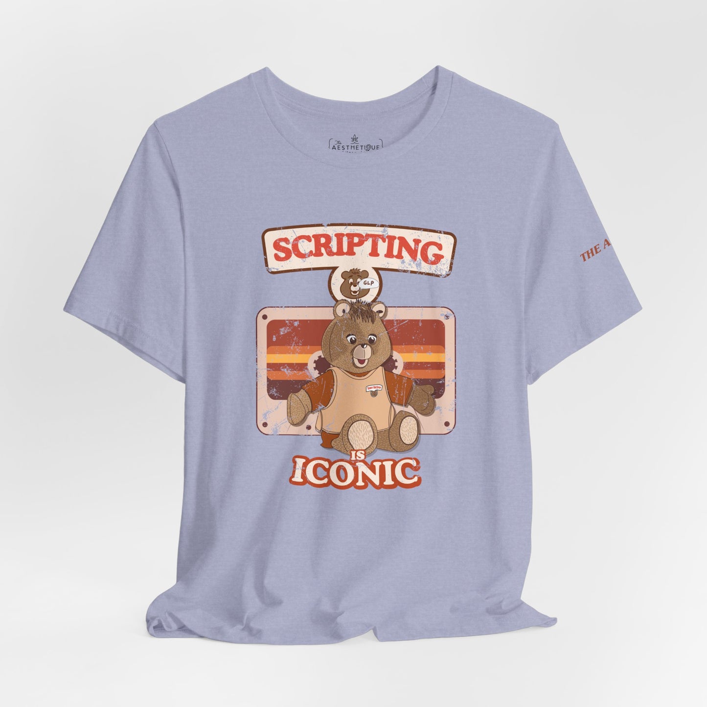 Scripting is Iconic - GLP - Teddy RecSpin - Adult Unisex Jersey Tee