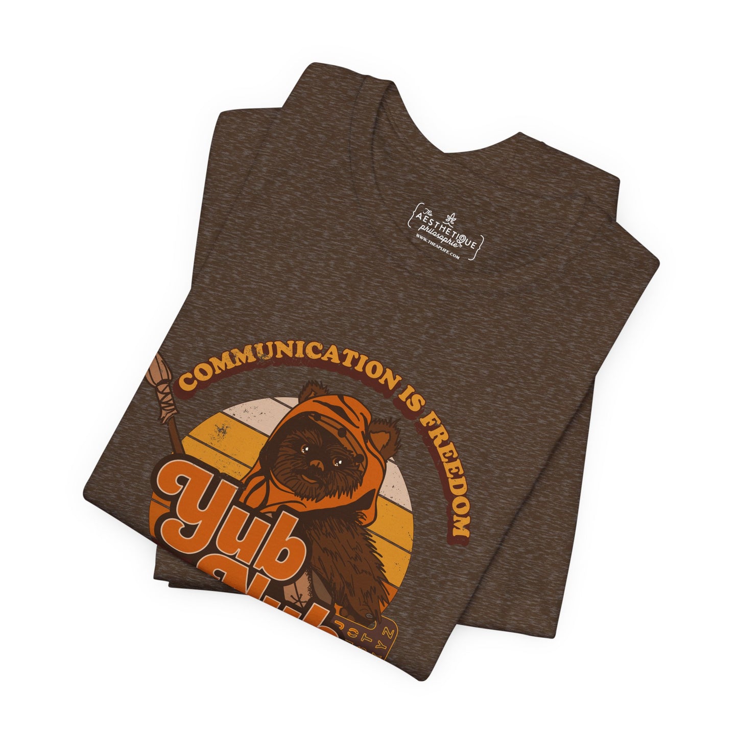 Communication is Freedom - Yub Nub - S2C - Adult Unisex Jersey Short Sleeve Tee