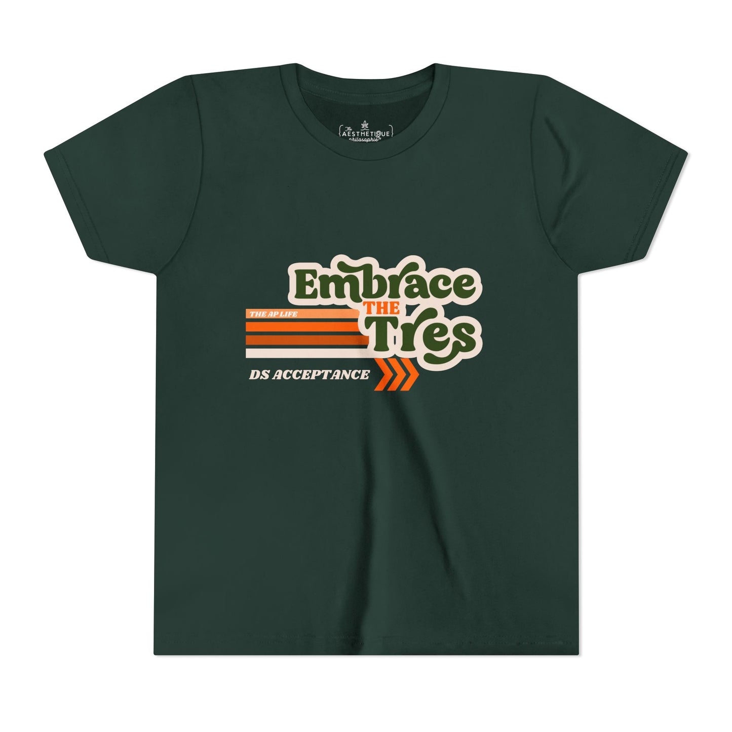 Embrace the Tres DS Acceptance - Youth Short Sleeve Tee