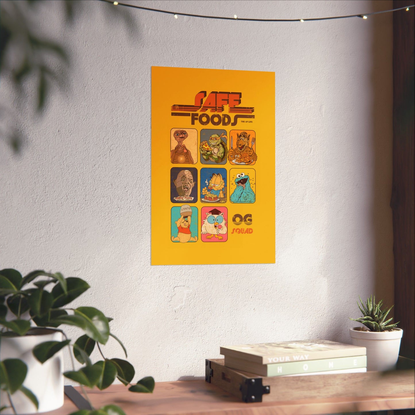 Safe Foods OG Squad - Matte Vertical Posters