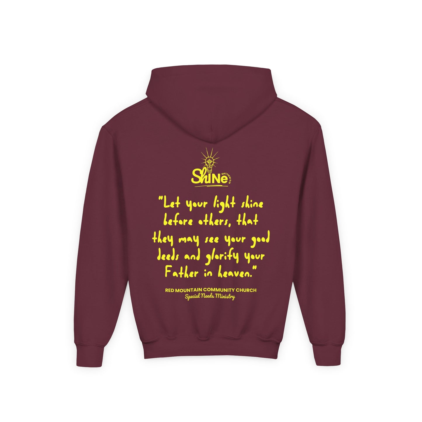 RMCC Shine Program Youth Unisex Heavy Blend Hooded Sweatshirt