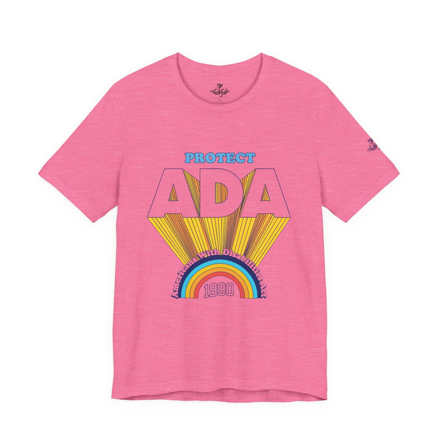 Protect ADA - Americans With Disabilities Act 1990 - Adult Unisex Jersey Short Sleeve Tee